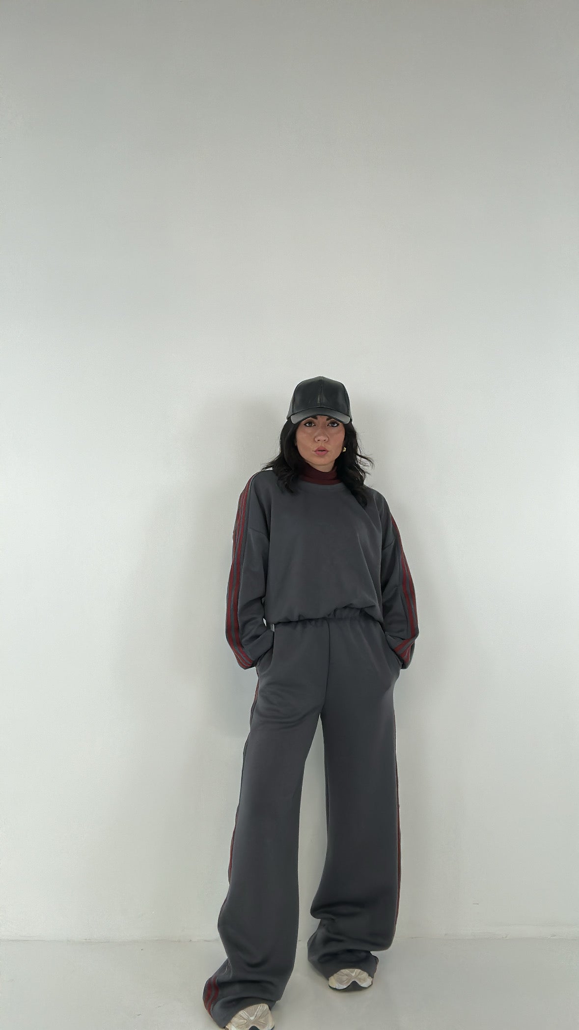 Pantalone STRIPES - GRIGIO