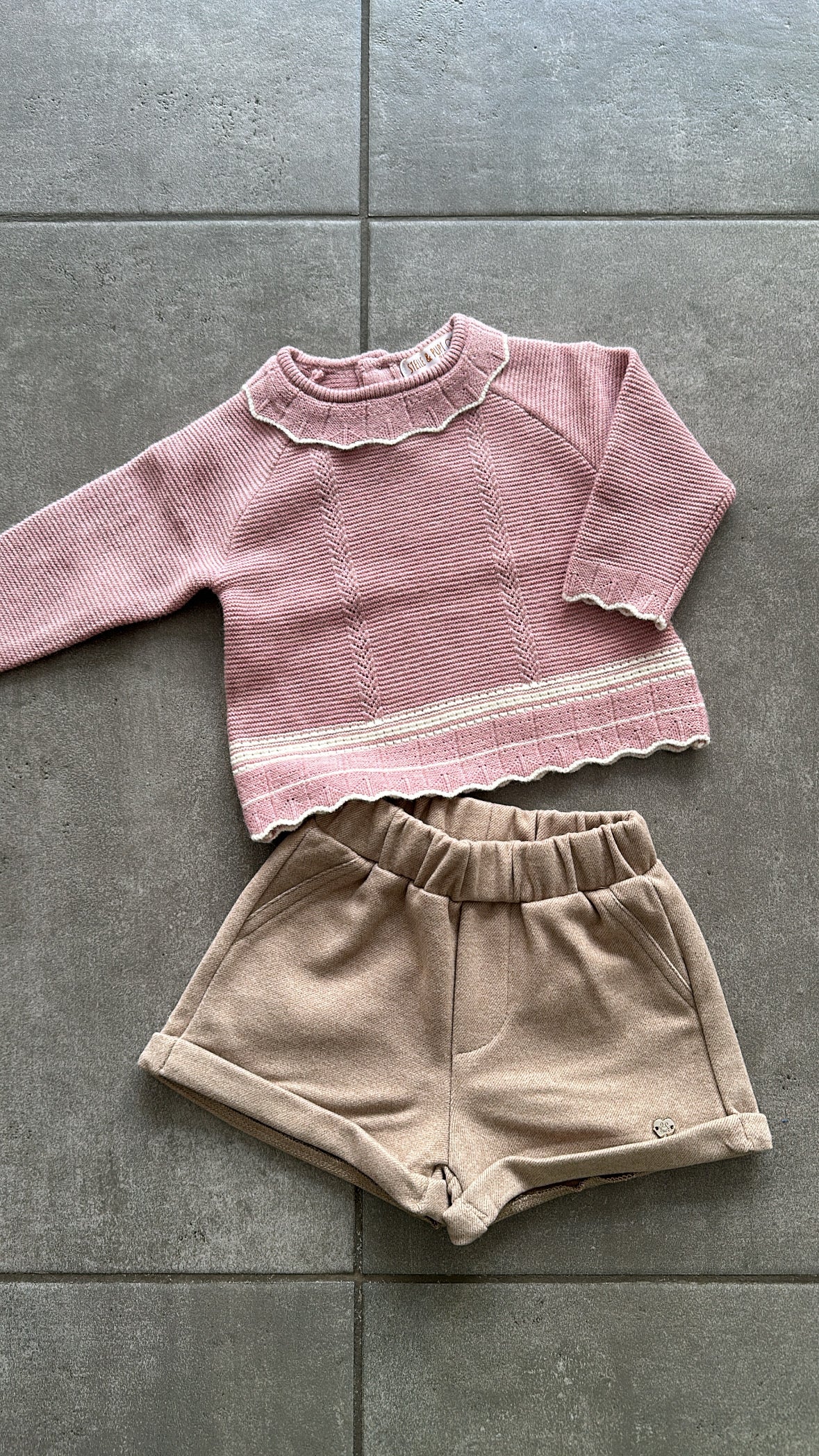 Completo WINTER 3-18M - ROSA