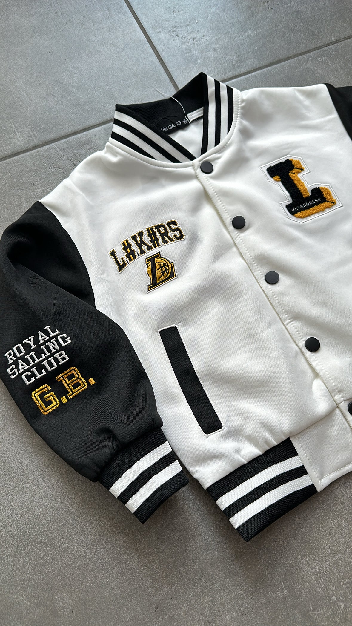 Bomber L#K#RS - BIANCO
