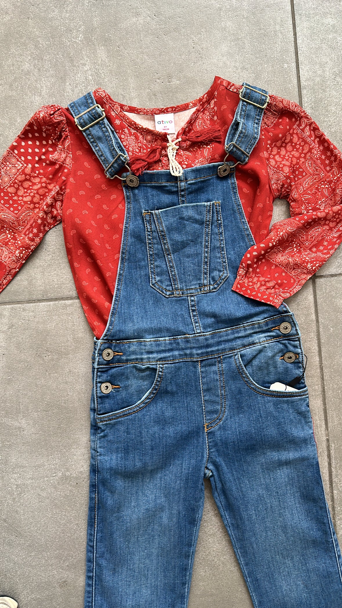 SALOPETTE 4-14A - JEANS
