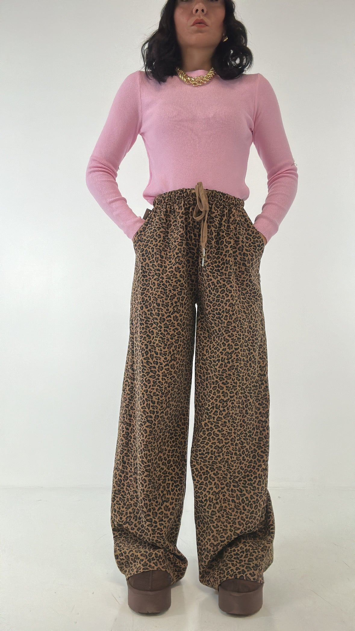 Pantalone VELLUTO MAC - CAMMELLO