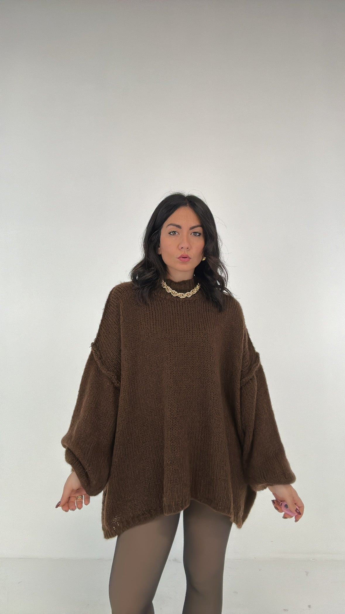 Maxipill LUPETTO OVER - MARRONE