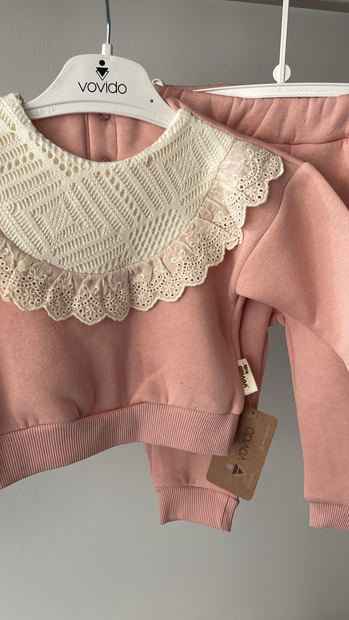Completo VOVIDO 6-24M - ROSA