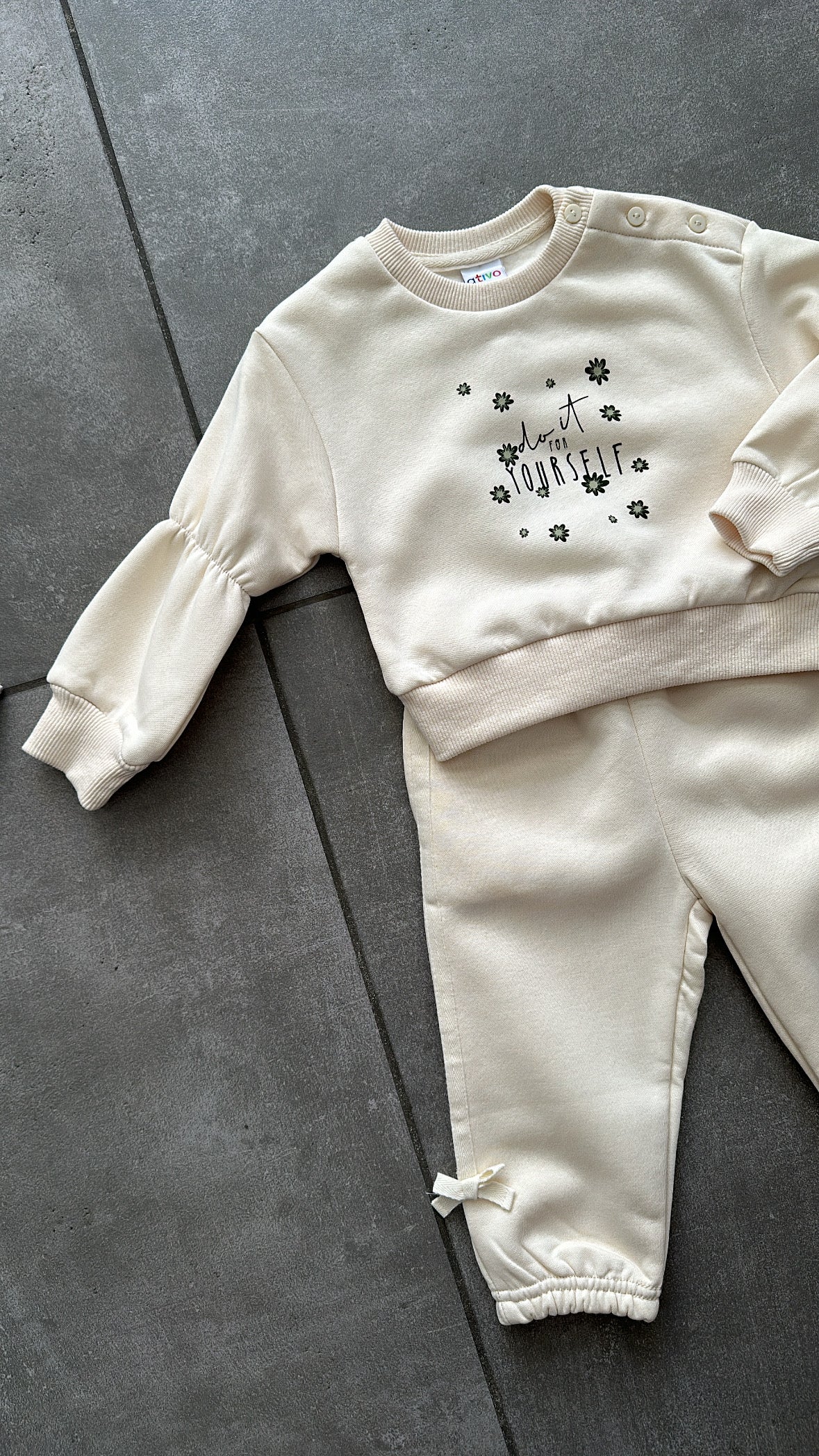 Tuta YOURSELF 6-36M - BEIGE