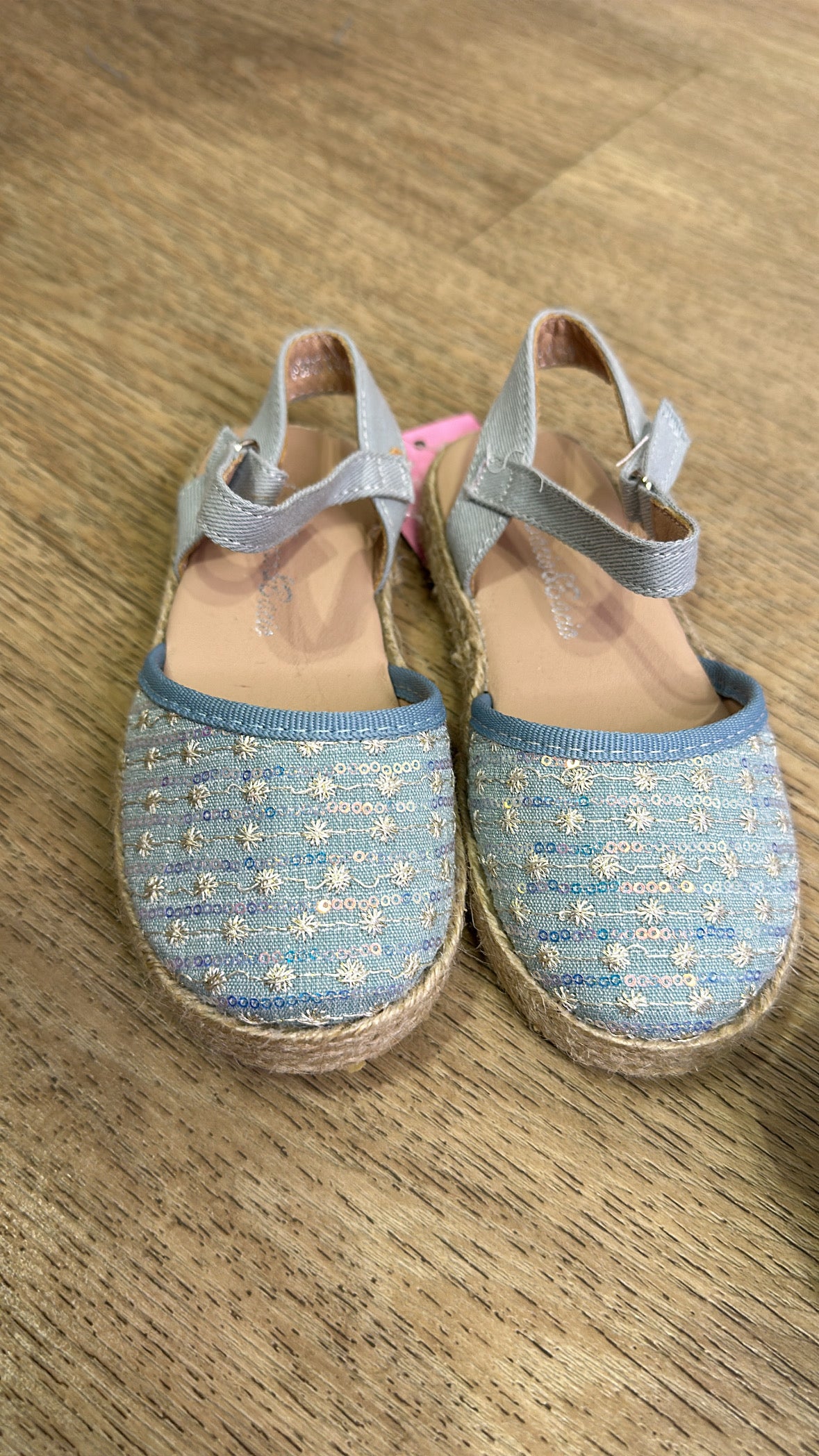 Espadrillas PAILLETTES - AZZURRO