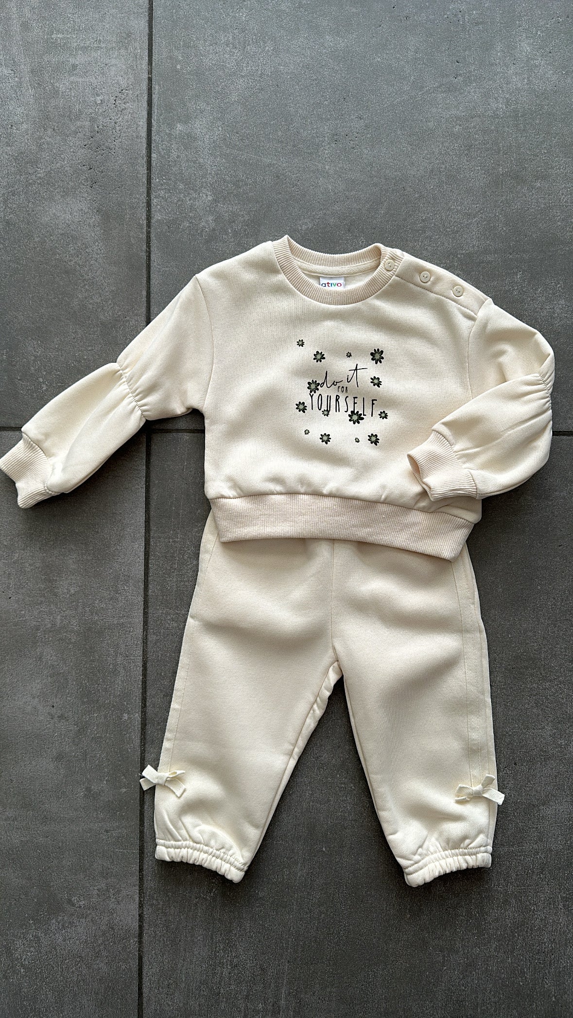 Tuta YOURSELF 6-36M - BEIGE