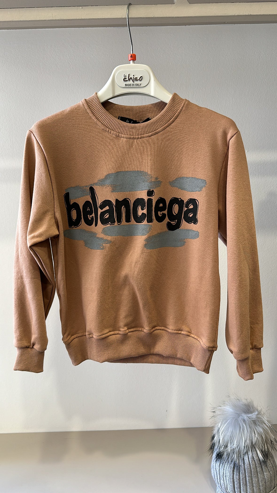 Felpa BELANCE 4-14 - CAMMELLO