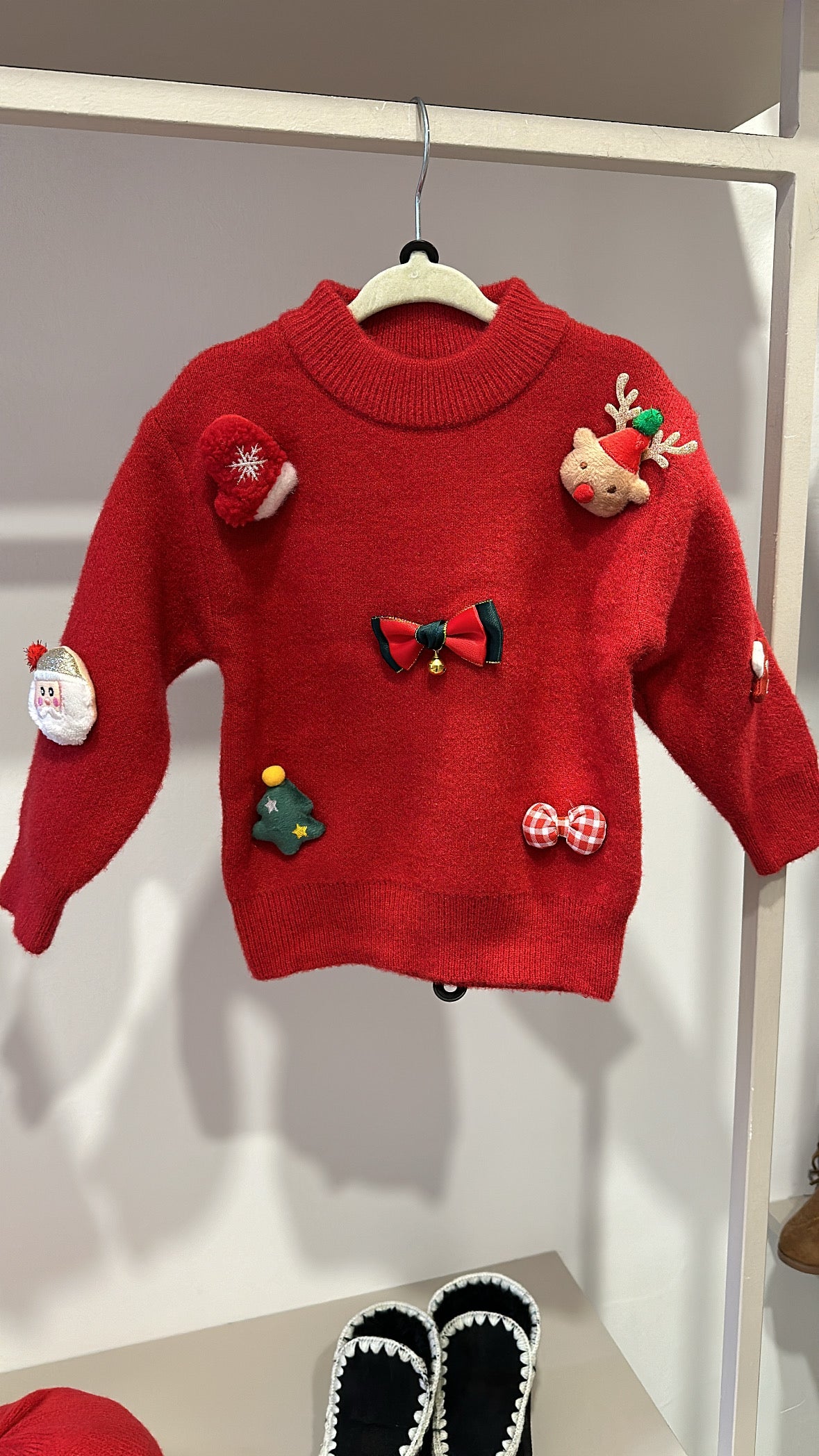 Pull CHRISTMAS - ROSSO