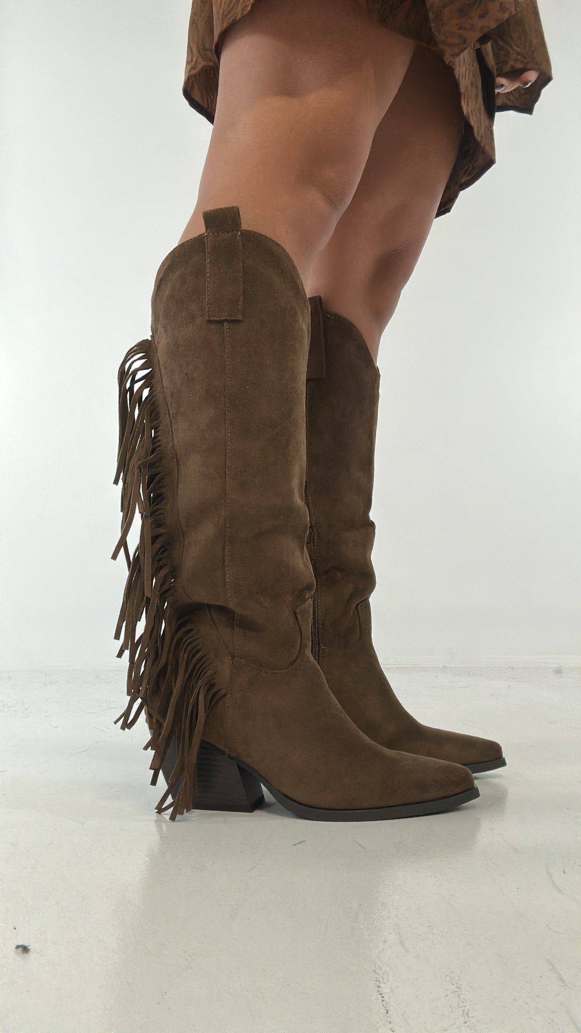 Camperos WEST FRANGE - KHAKI