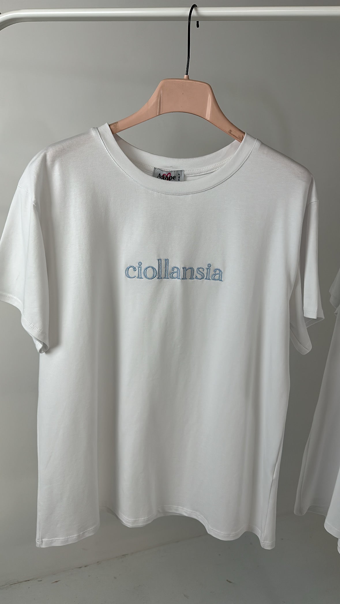 T-shirt CIOLLANSIA - CELESTE