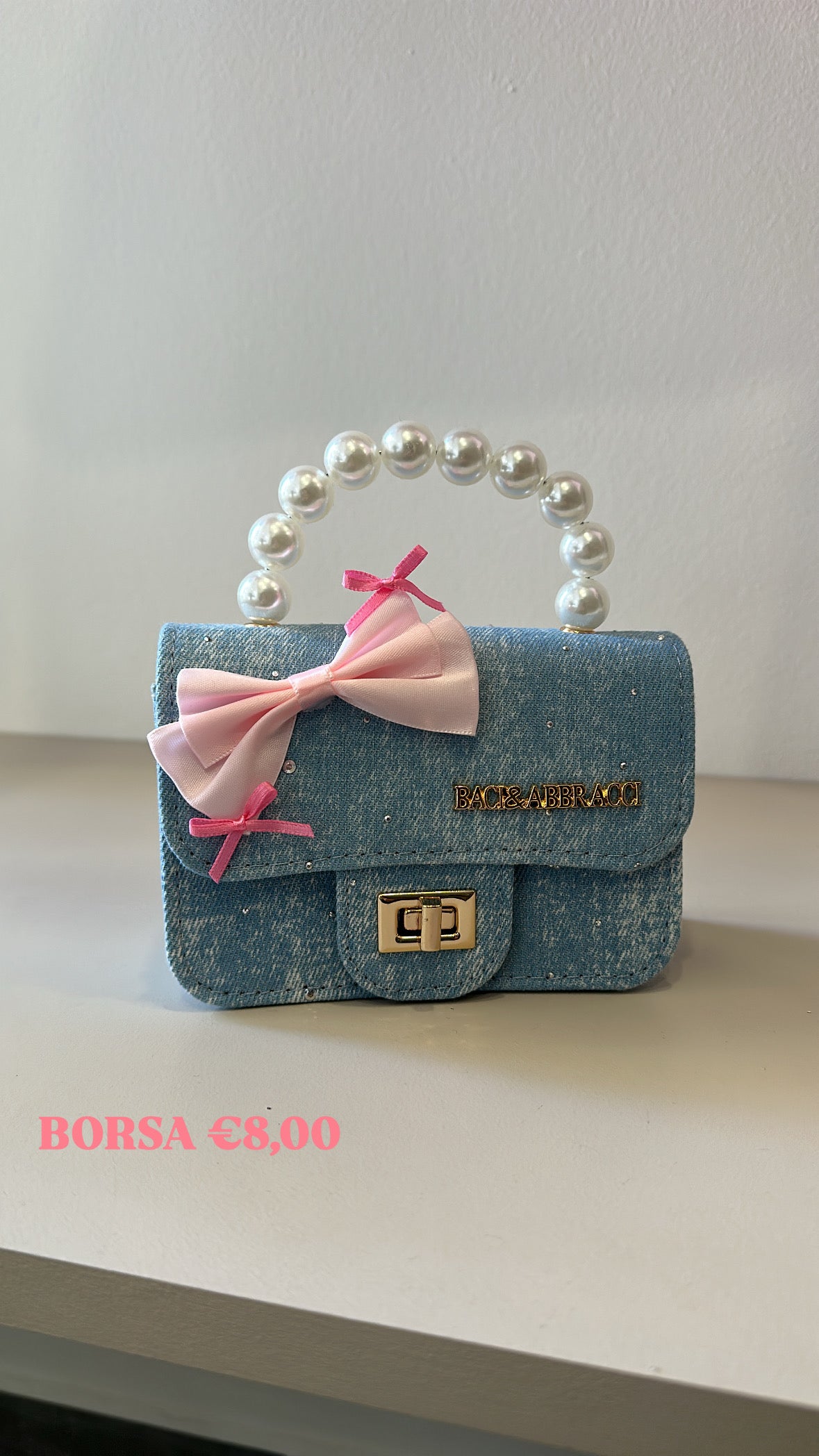 Borsa BACI & ABBRACCI - JEANS