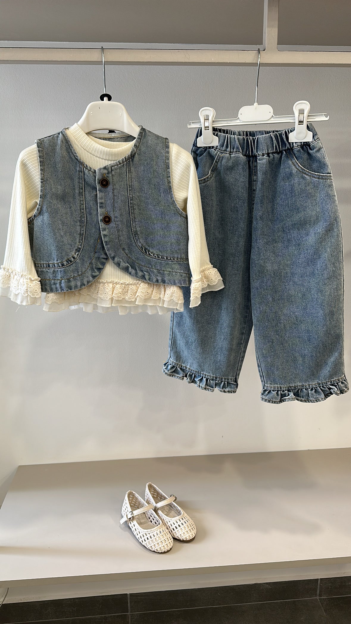 Completo IN JEANS 3PZ 3-8A - JEANS