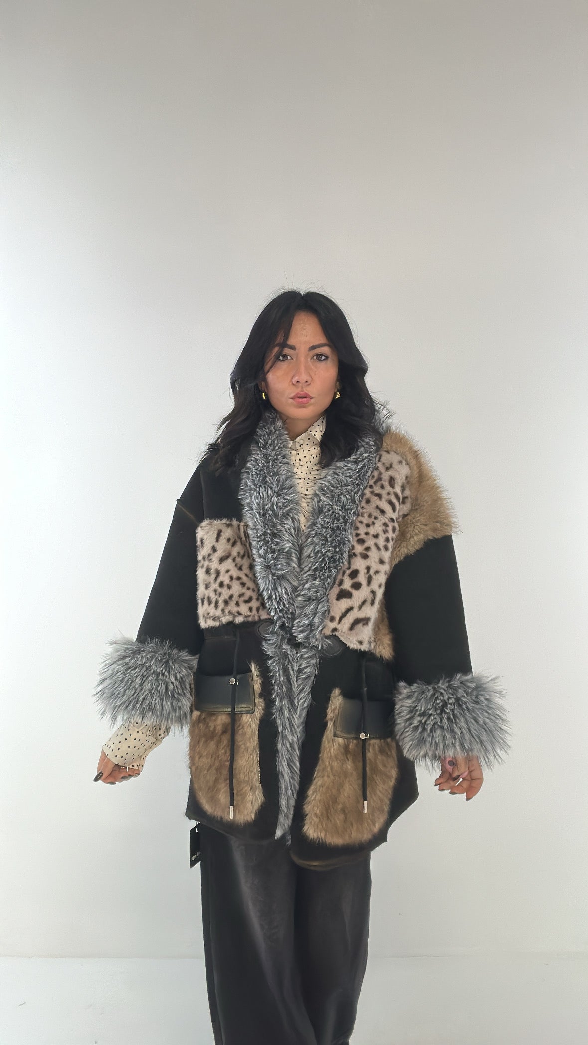 Ecopelliccia VANITY - NERO