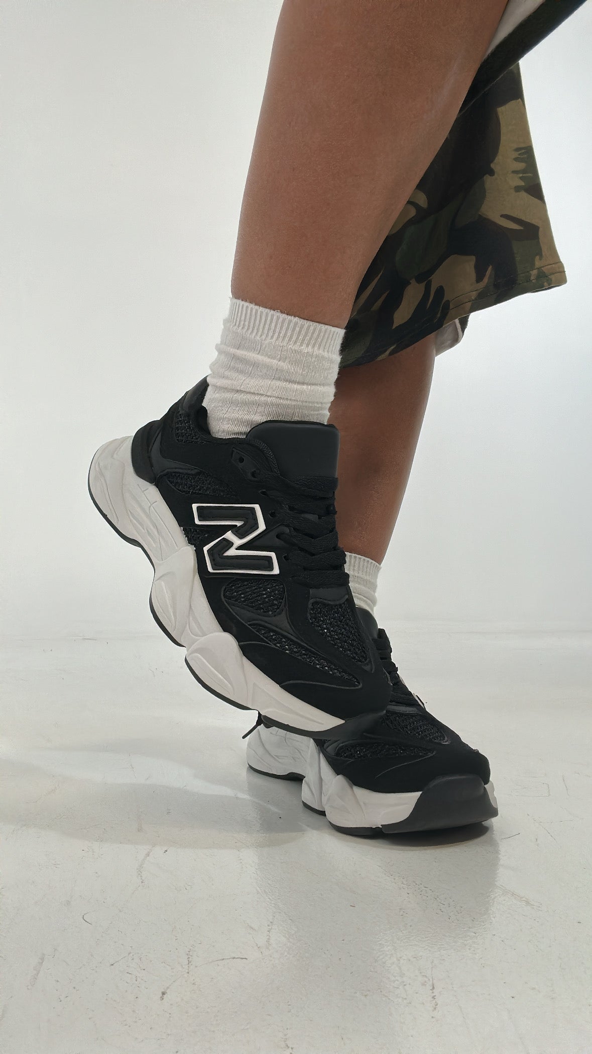 Sneakers NEWB BICOLOR - NERO