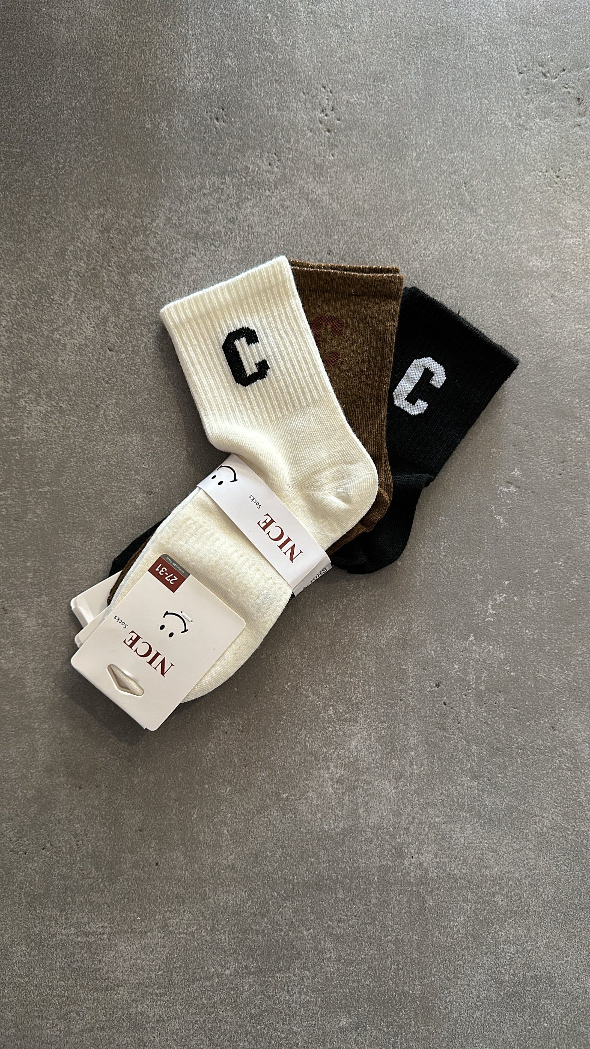Tris Calzini C - PANNA