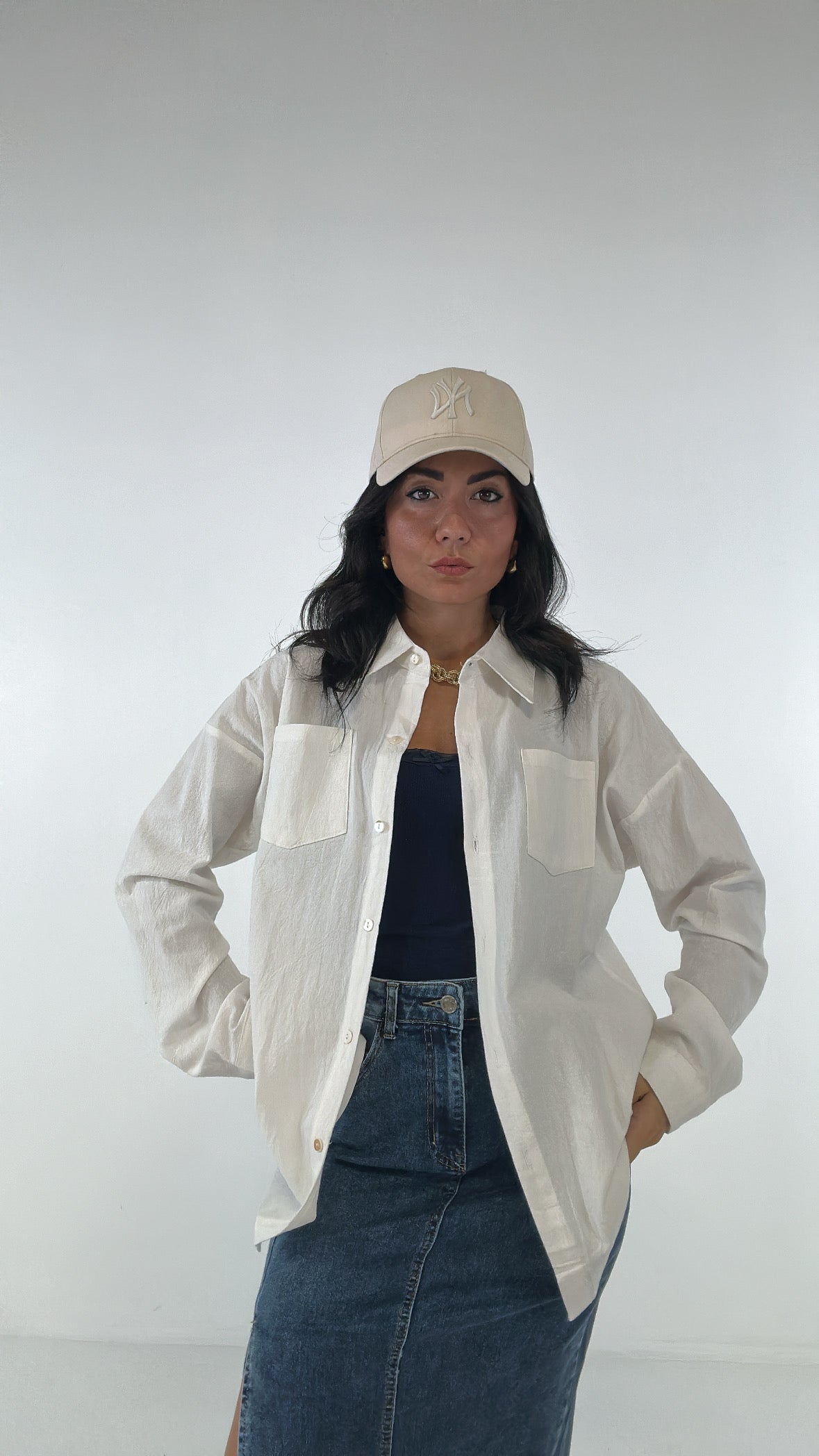 Camicia B ASIC - BIANCO