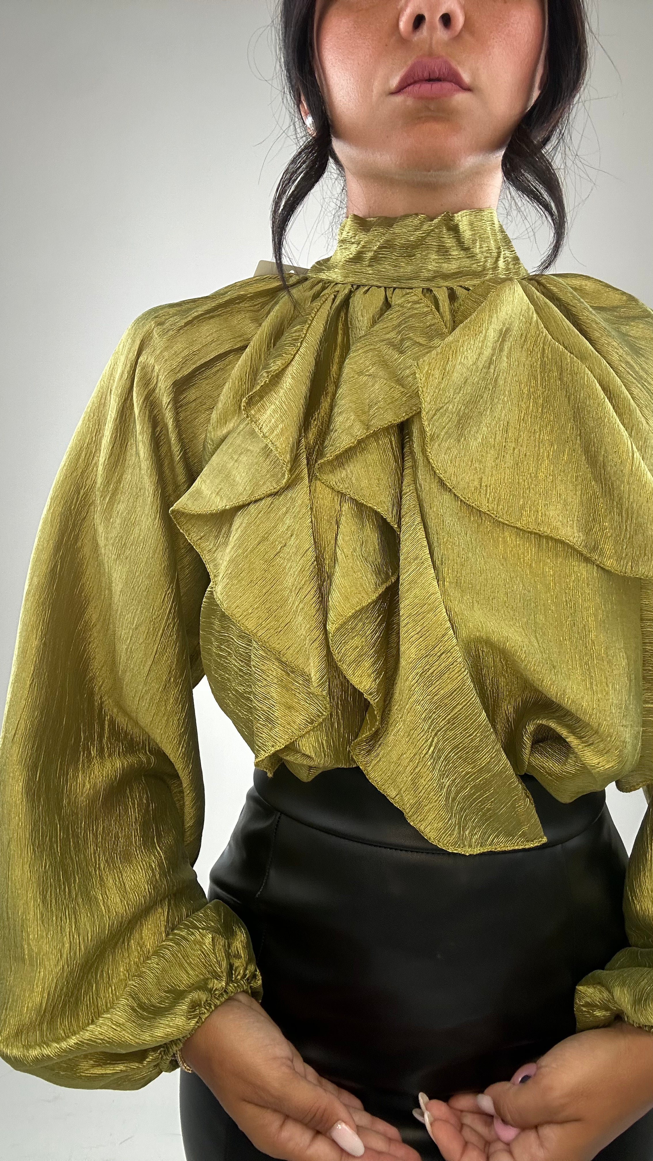 Camicia ROUGES CRISE - VERDE LIME