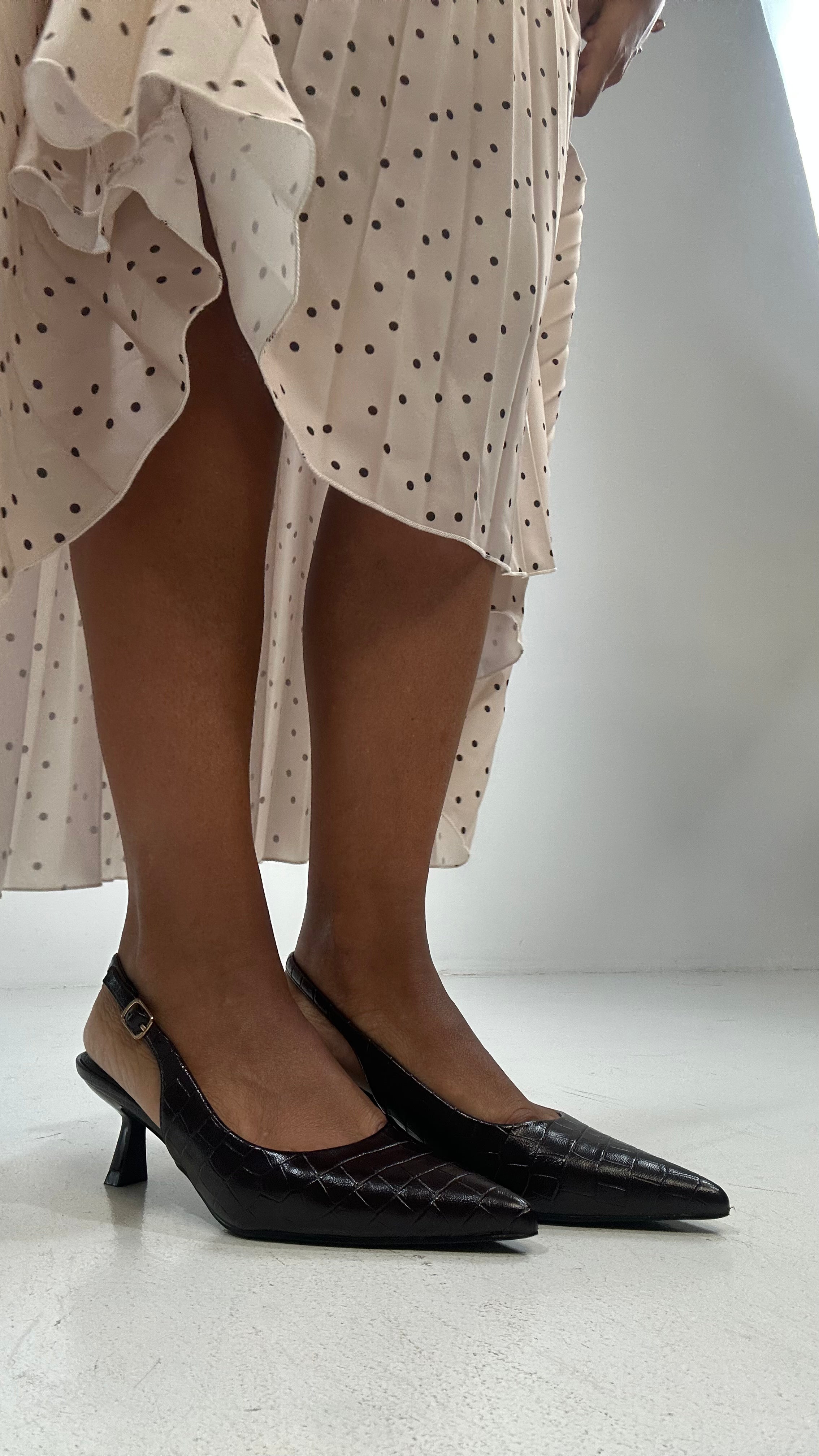 Decollete' MAURY - MARRONE