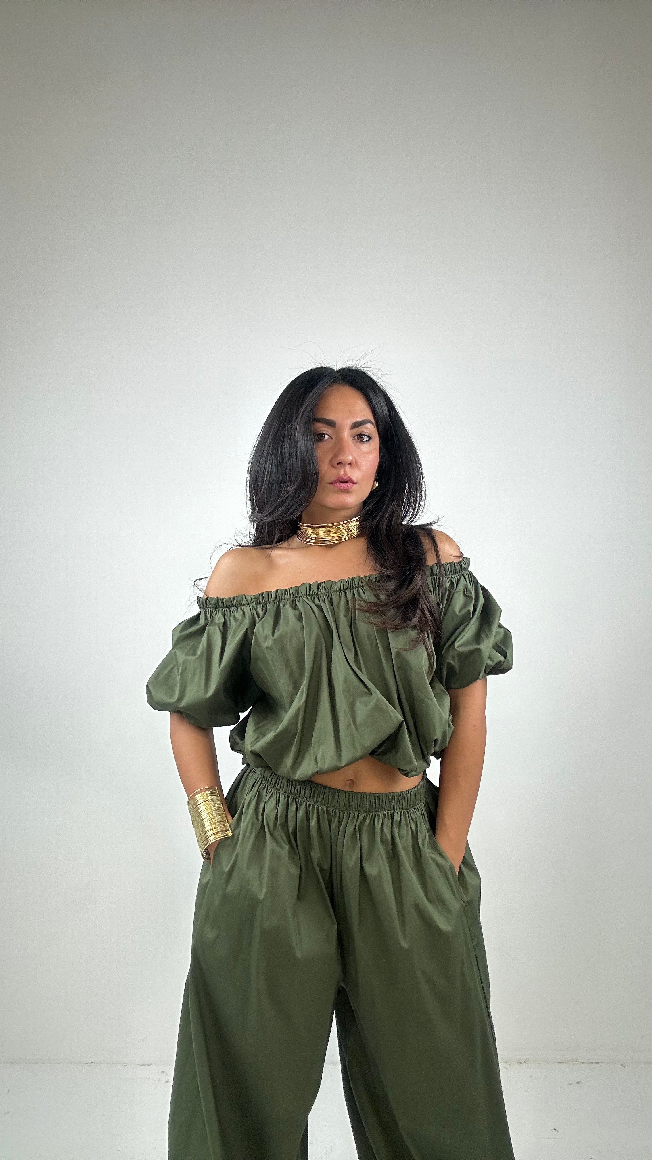 Coordinato TURCHI - VERDE MILITARE