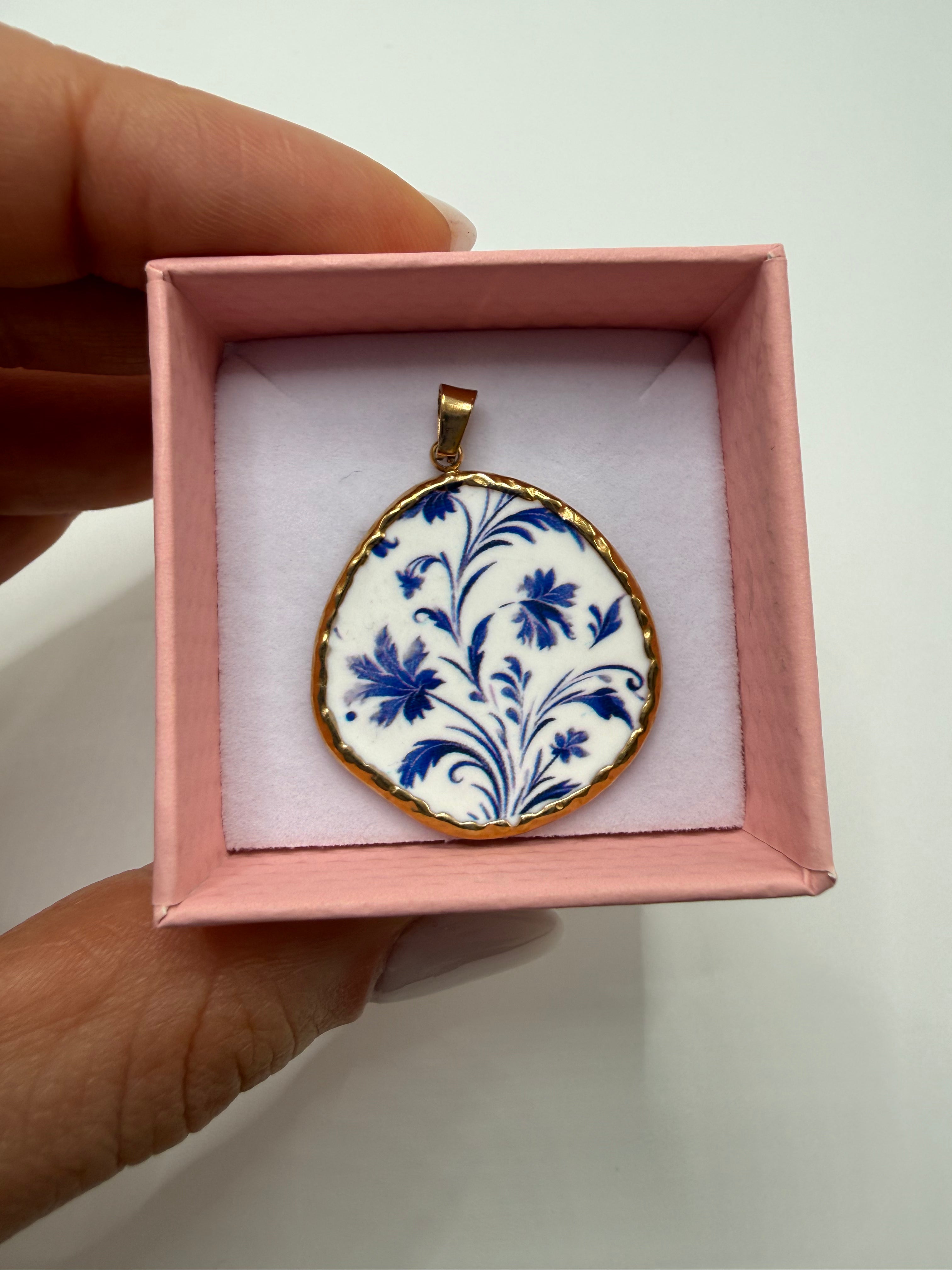 Charm COLLANA FIORI - BLU