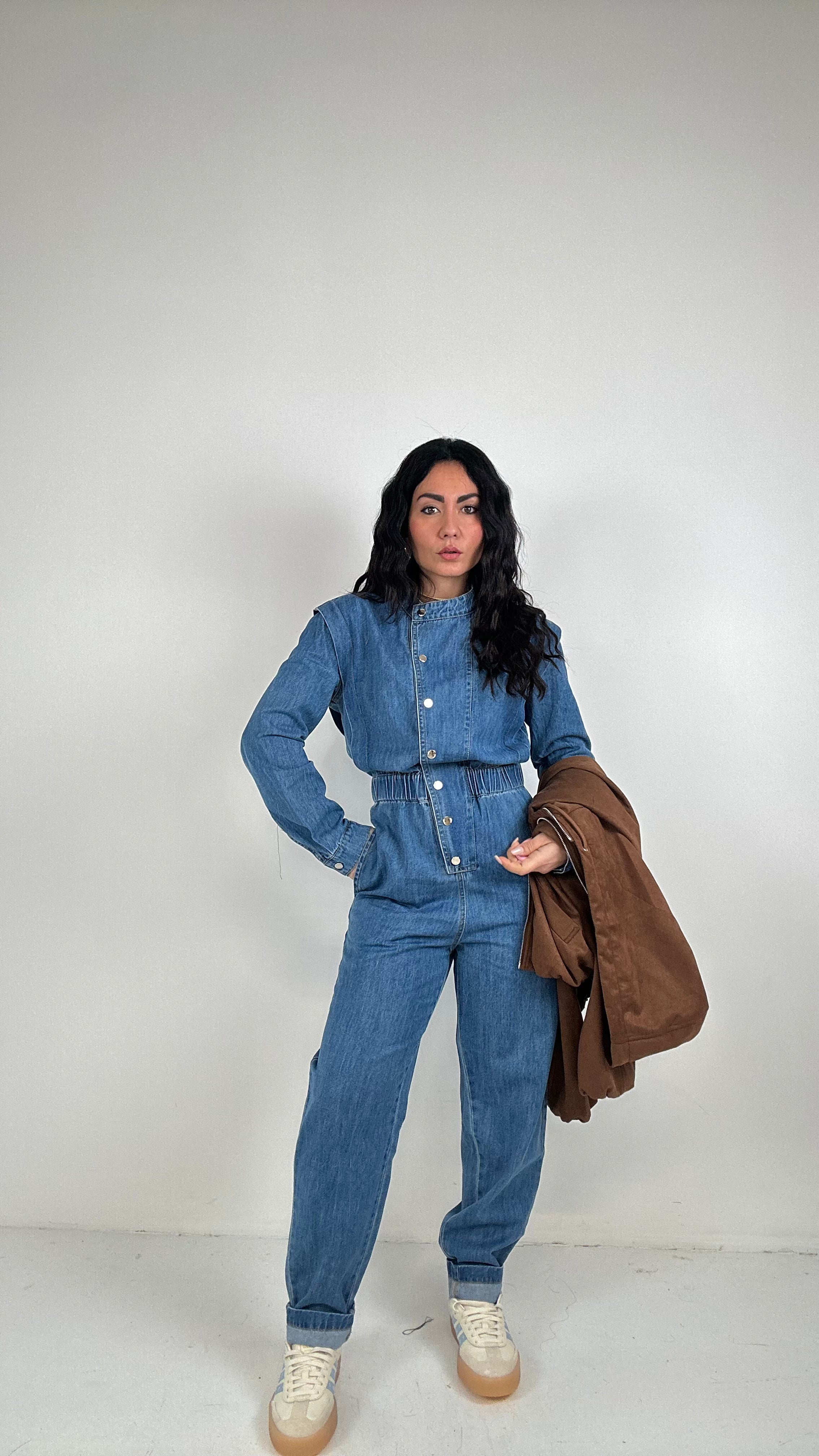 Tuta DENIM FINTASPALLINA - JEANS