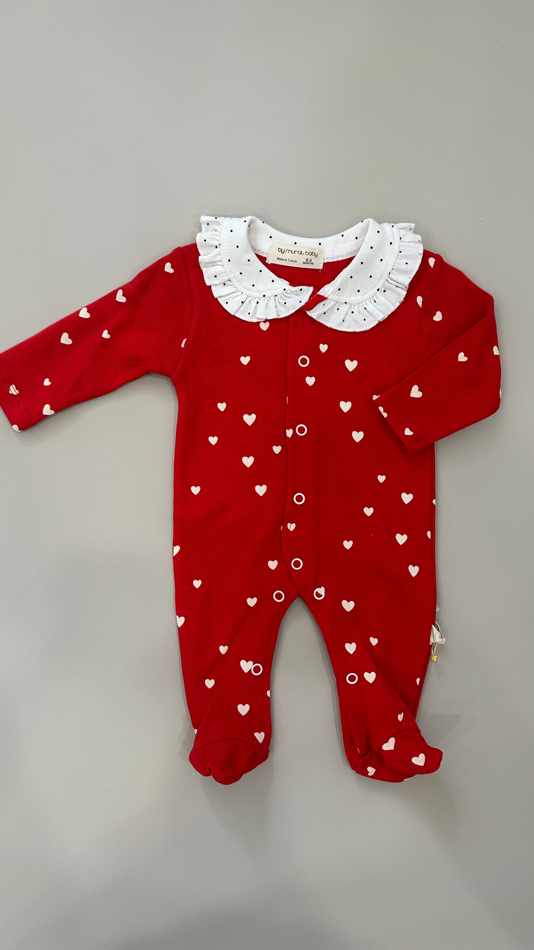 Tutina MURAT BABY 0-3 - ROSSO