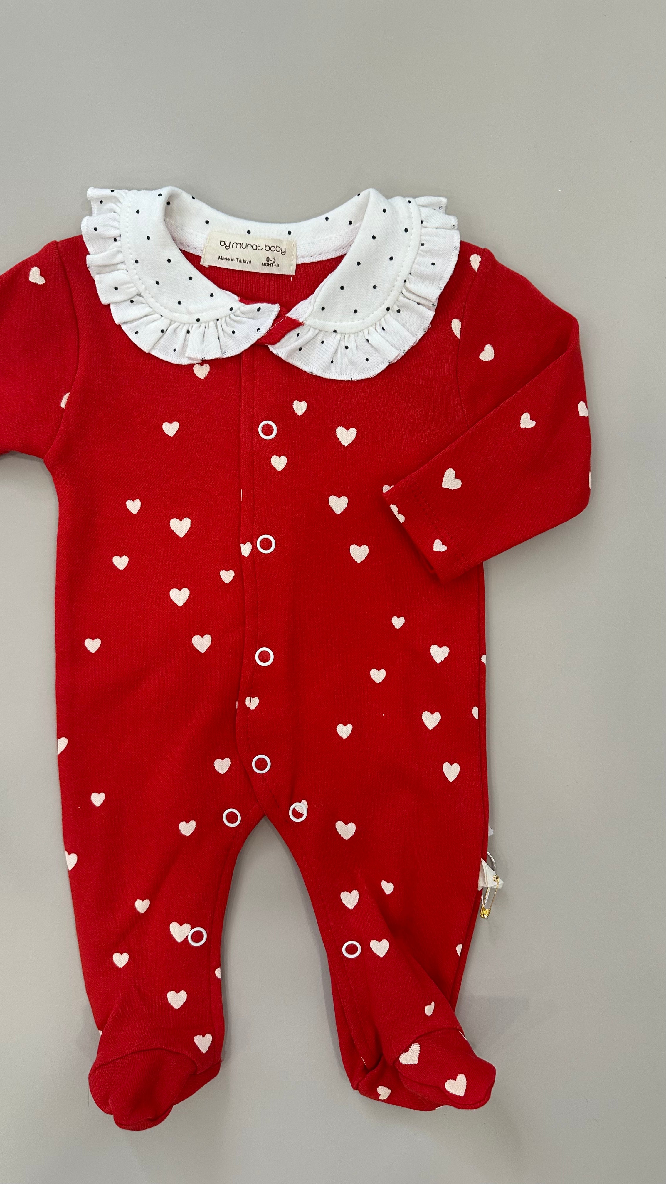 Tutina MURAT BABY 0-3 - ROSSO