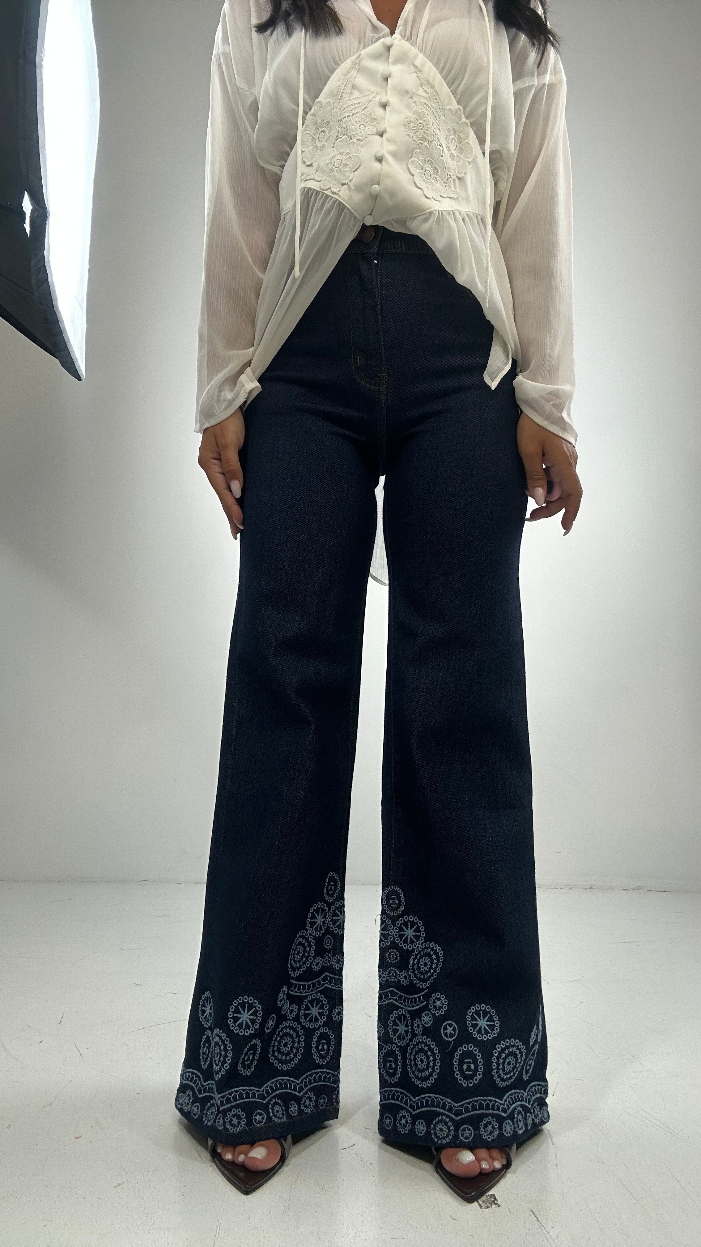 Jeans RICAMATO - JEANS