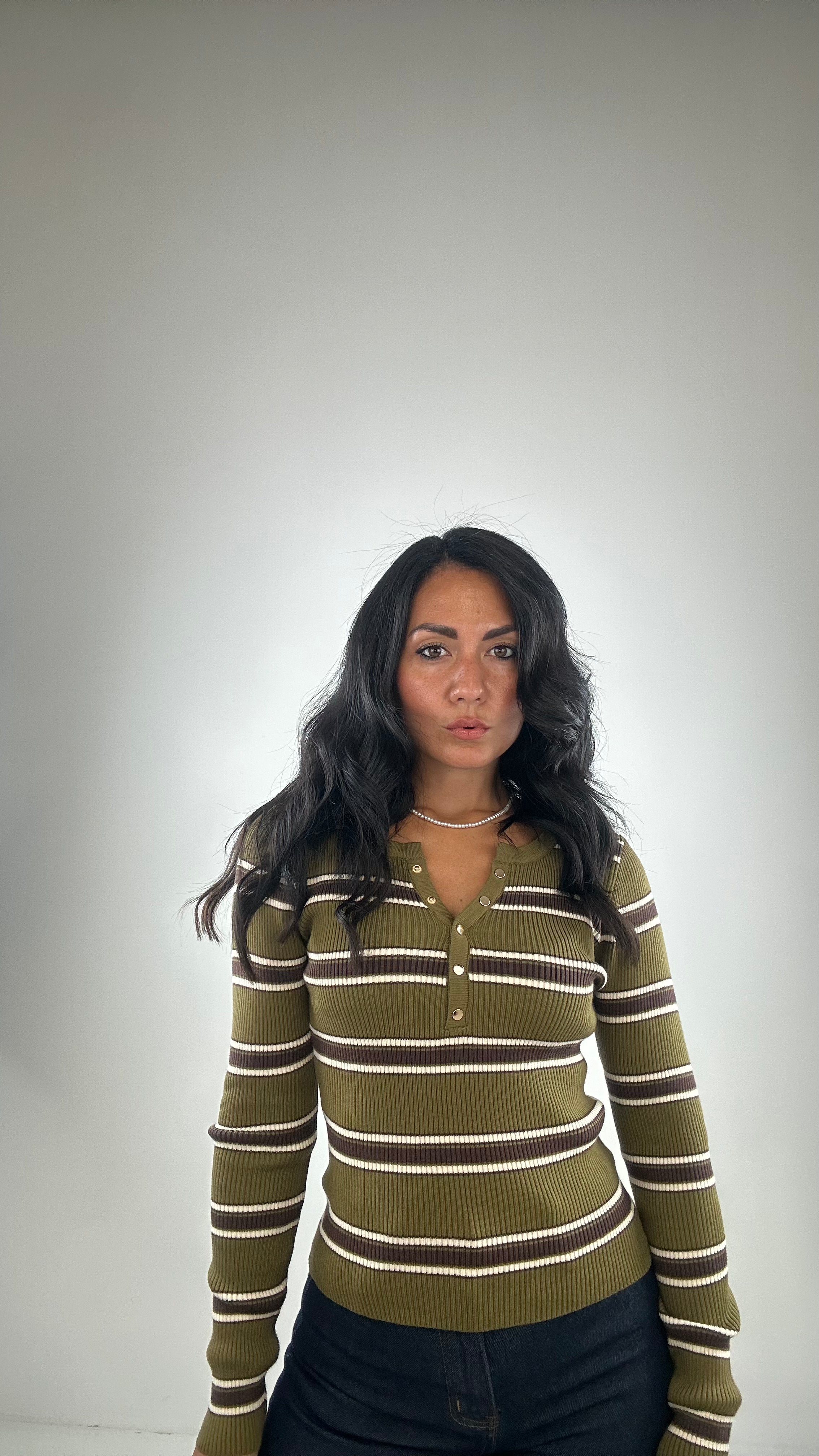 Maglia RIGHETTINA - VERDE MILITARE