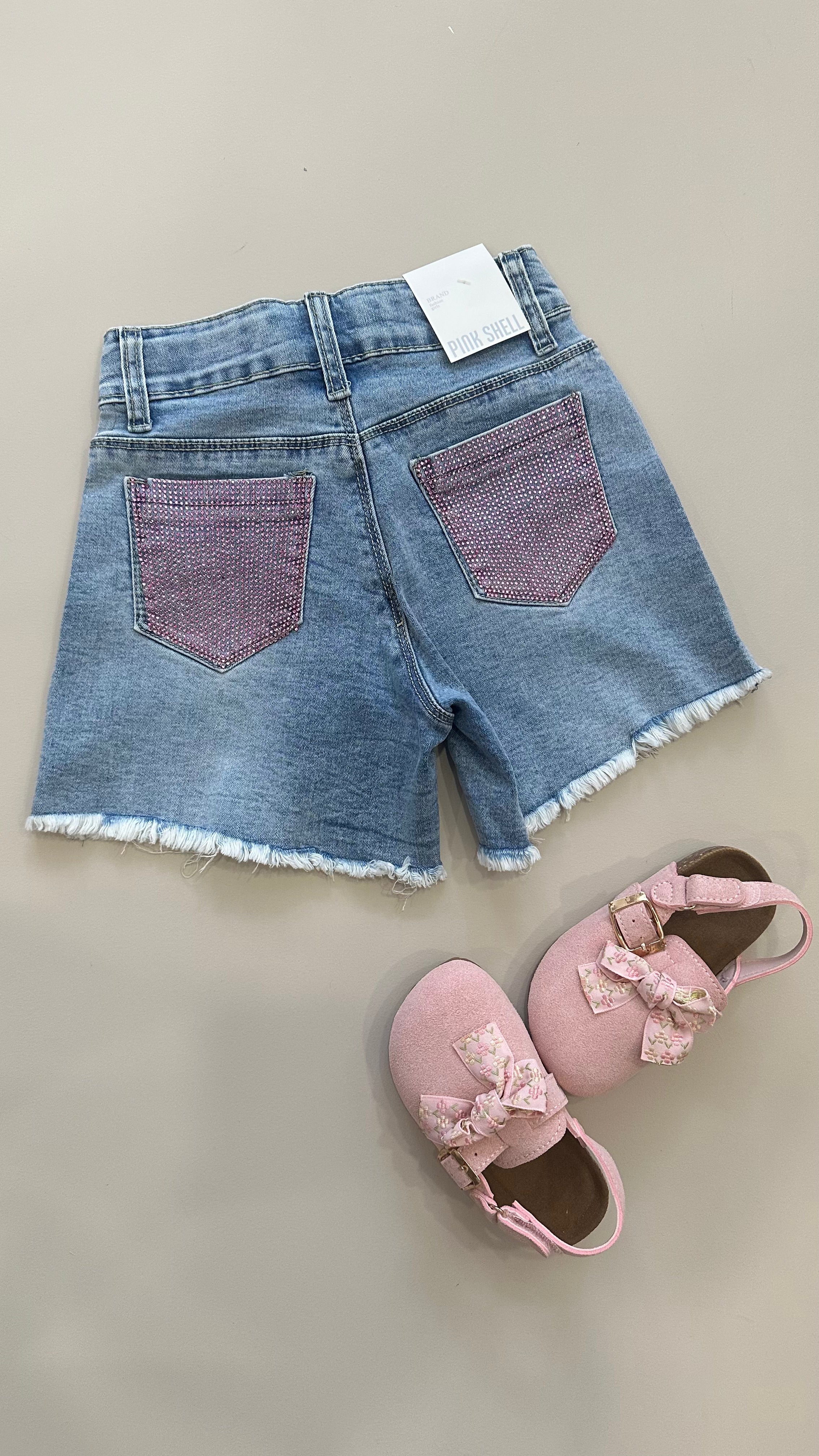 Short TASCA BRILLO 4-14A - JEANS