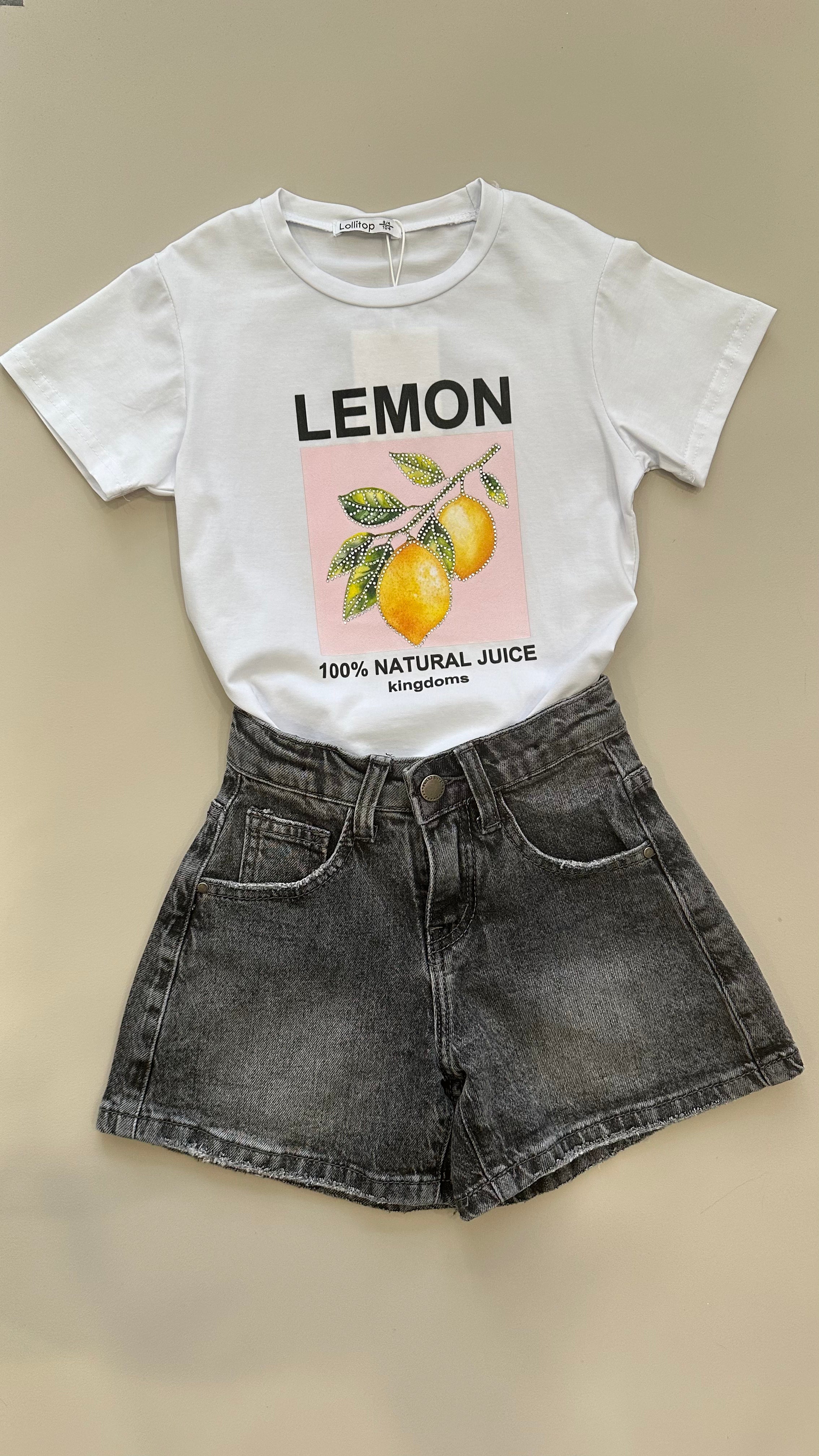 Short JEANS 4-14 - NERO