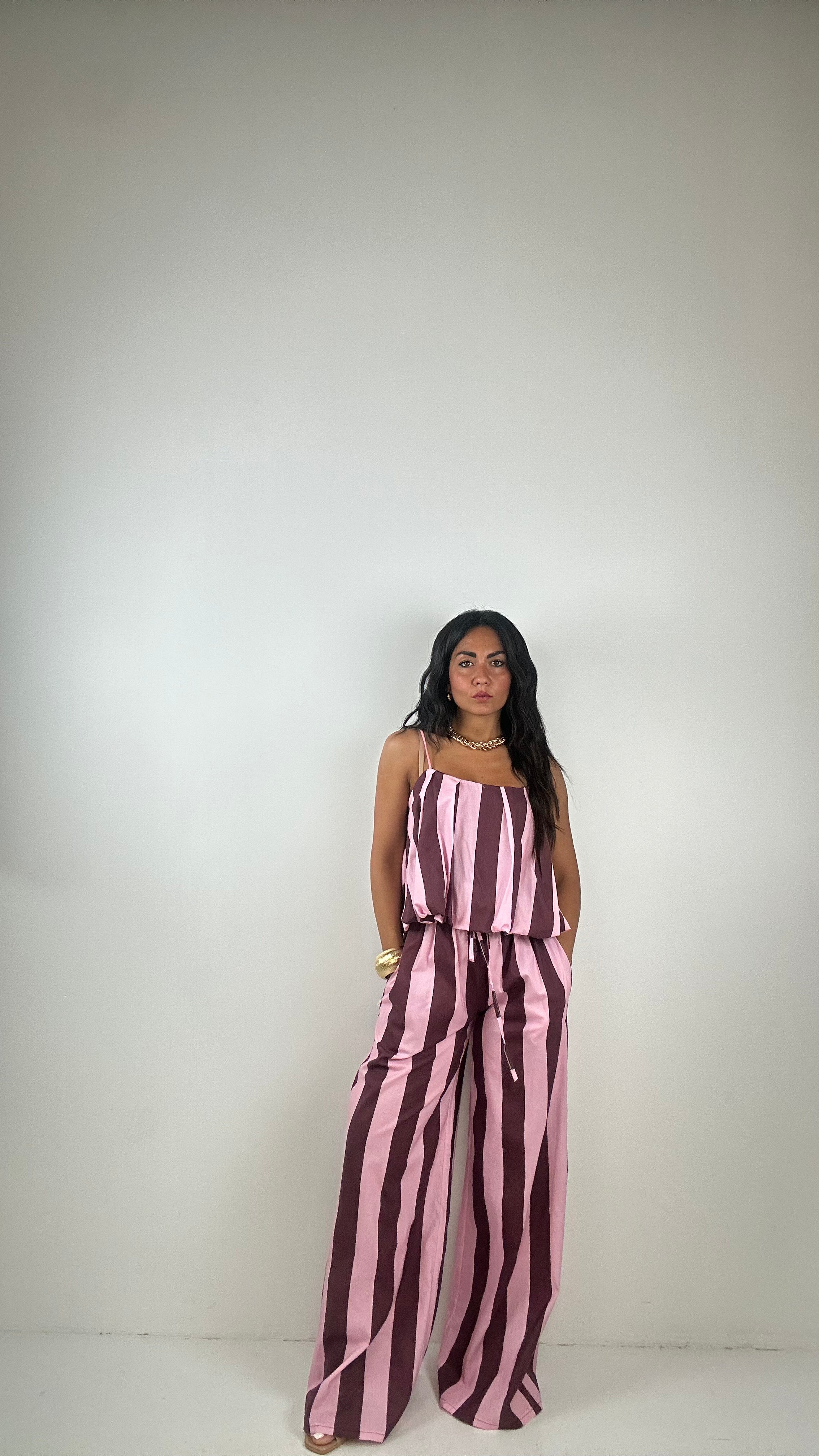 Completo A RIGHE - ROSA