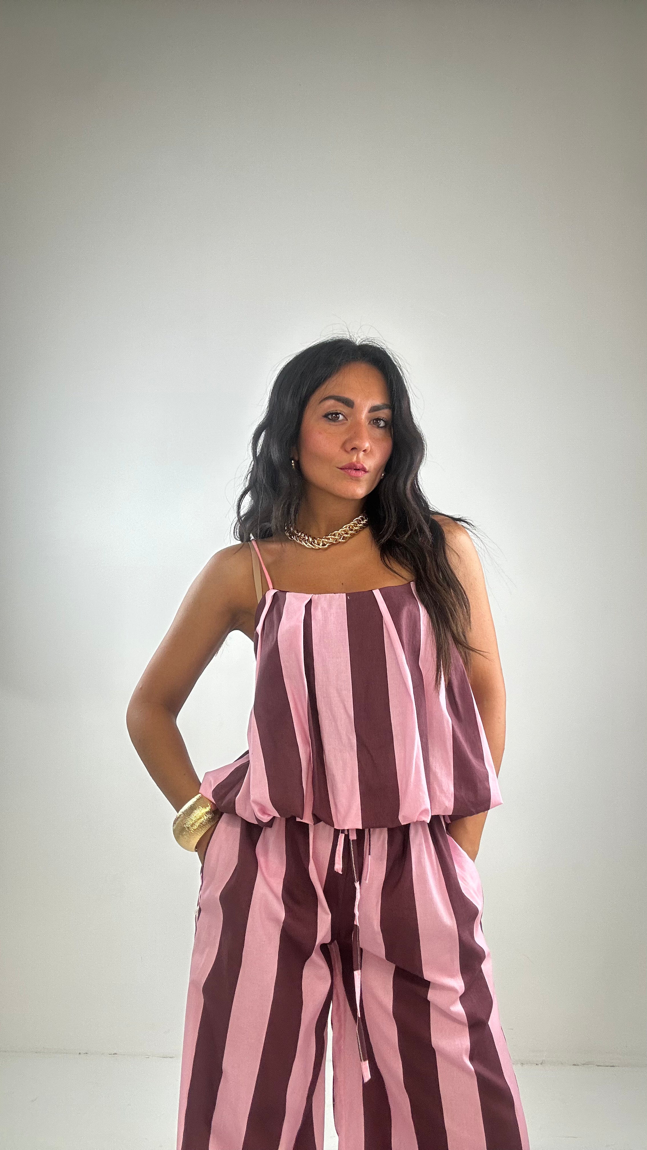 Completo A RIGHE - ROSA