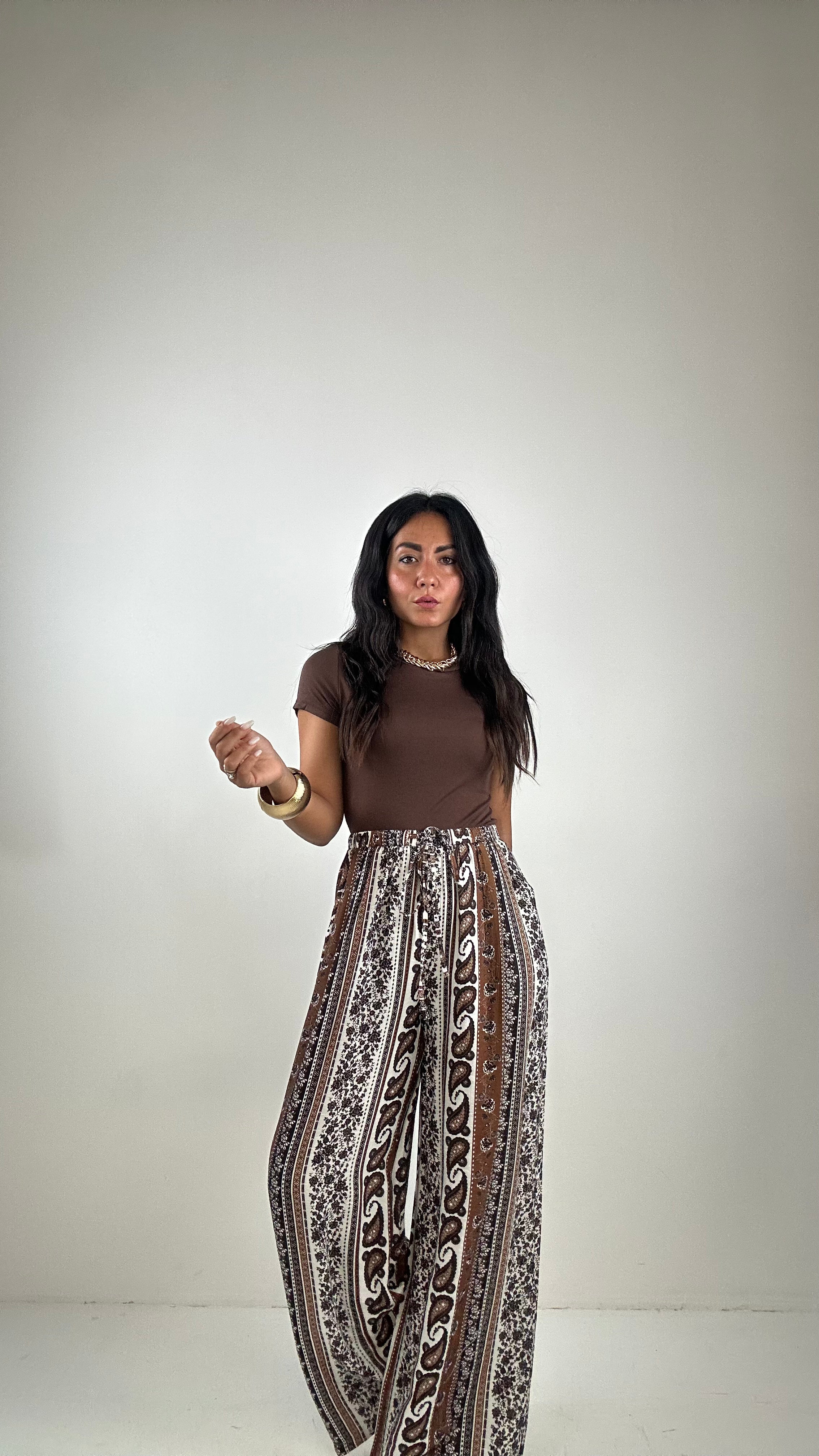 Pantalone AFRIKAN - MARRONE