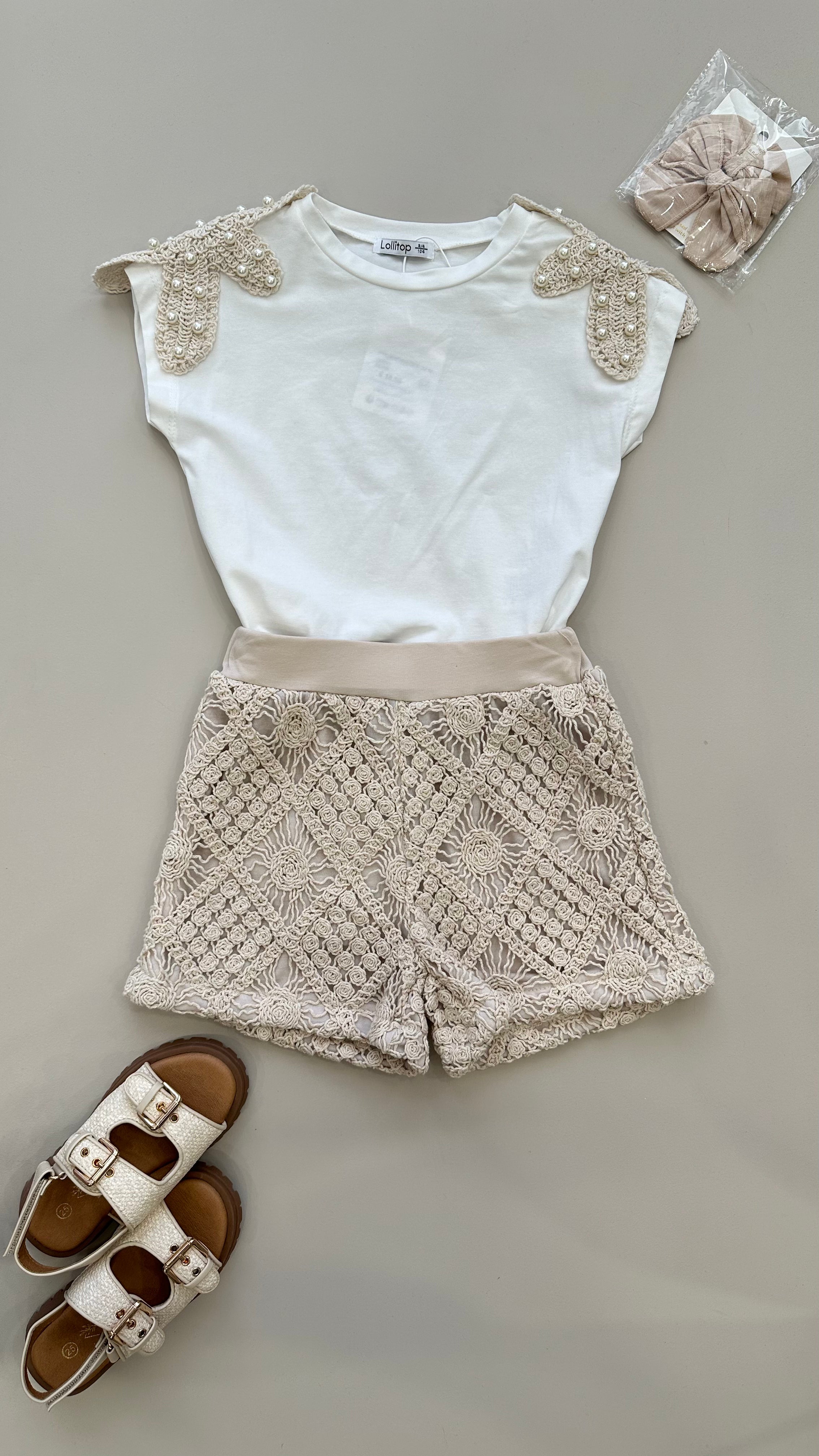 Coordinato MACRAME' 3-12A - BEIGE