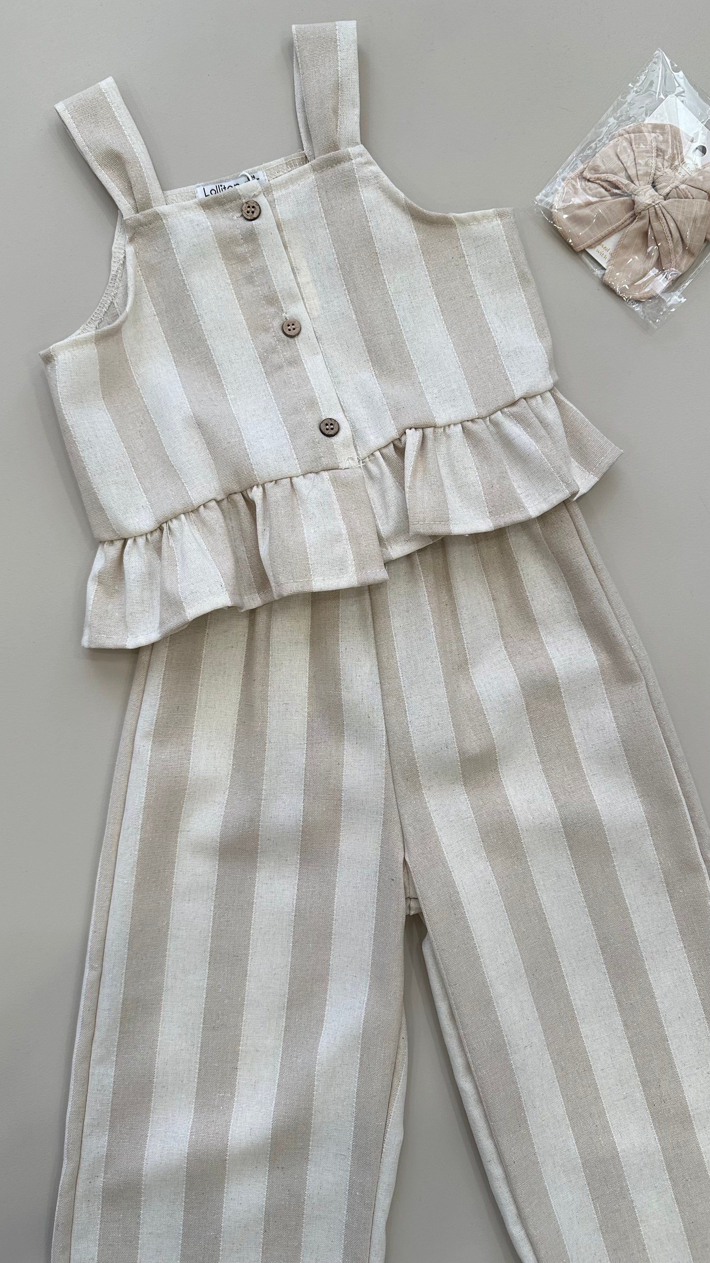 Coordinato TOP 3-12A - BEIGE