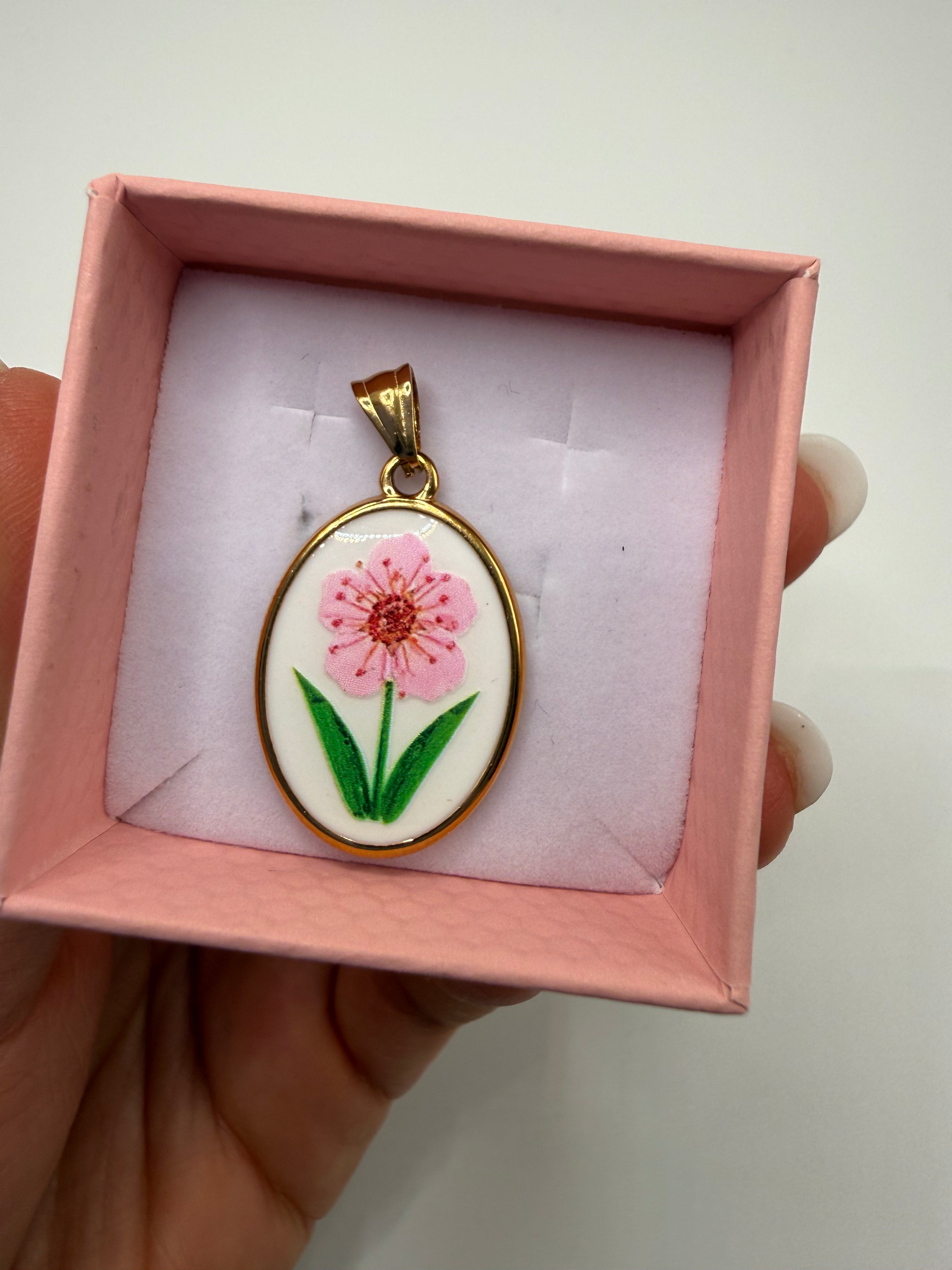 Ciondolo COLLANA FOWERS - ROSA