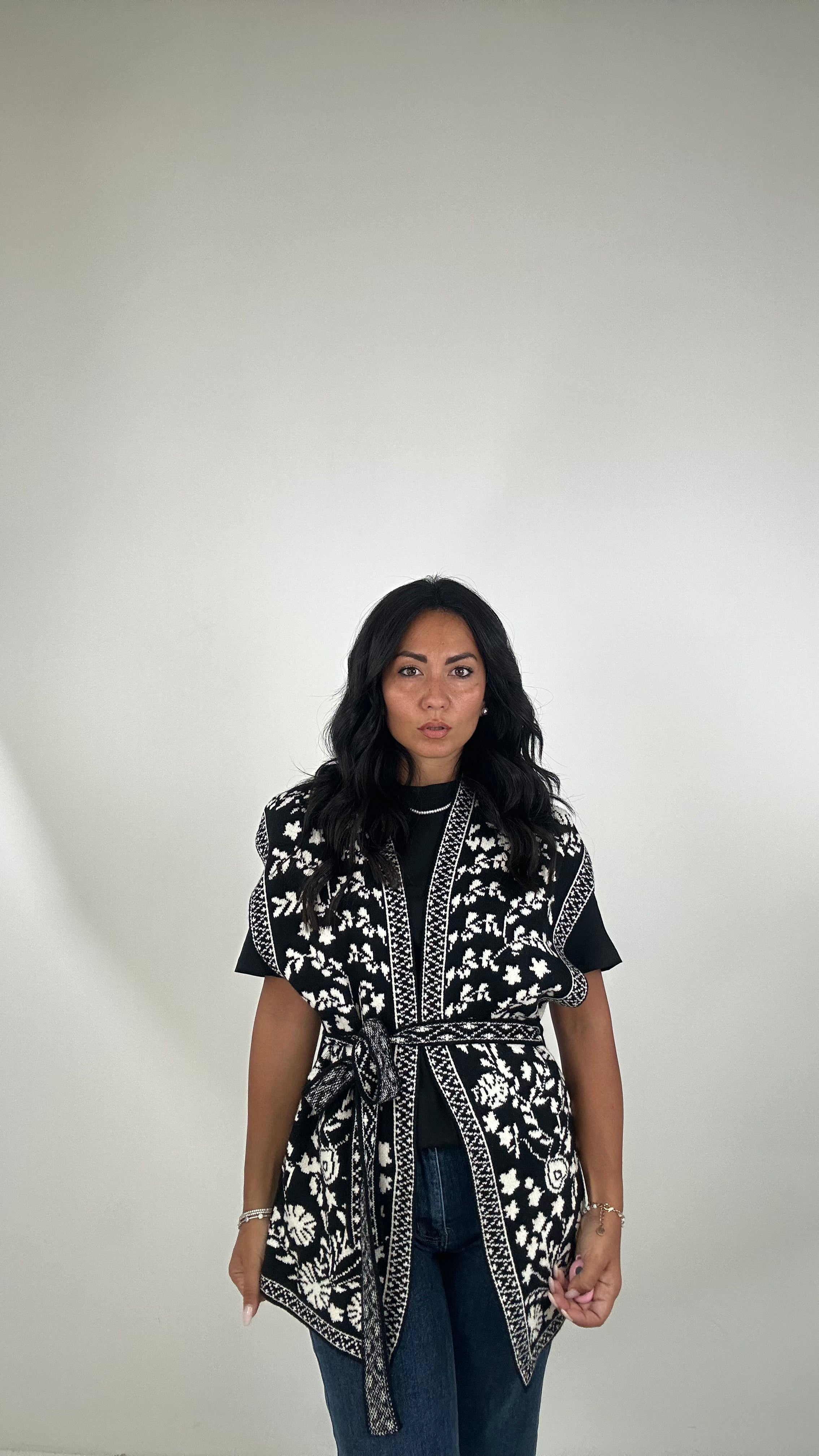 Gilet IN MAGLIA MEDISON - NERO