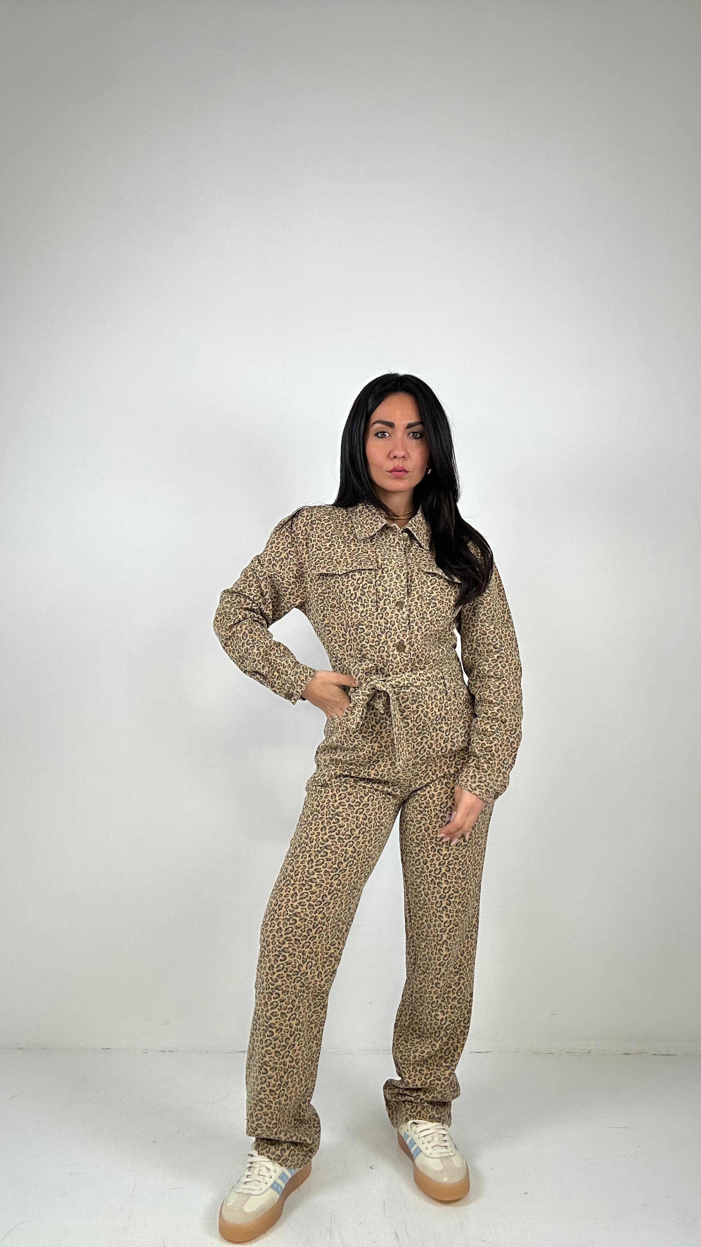 Tuta DENIM ANIMALIER - MACULATO