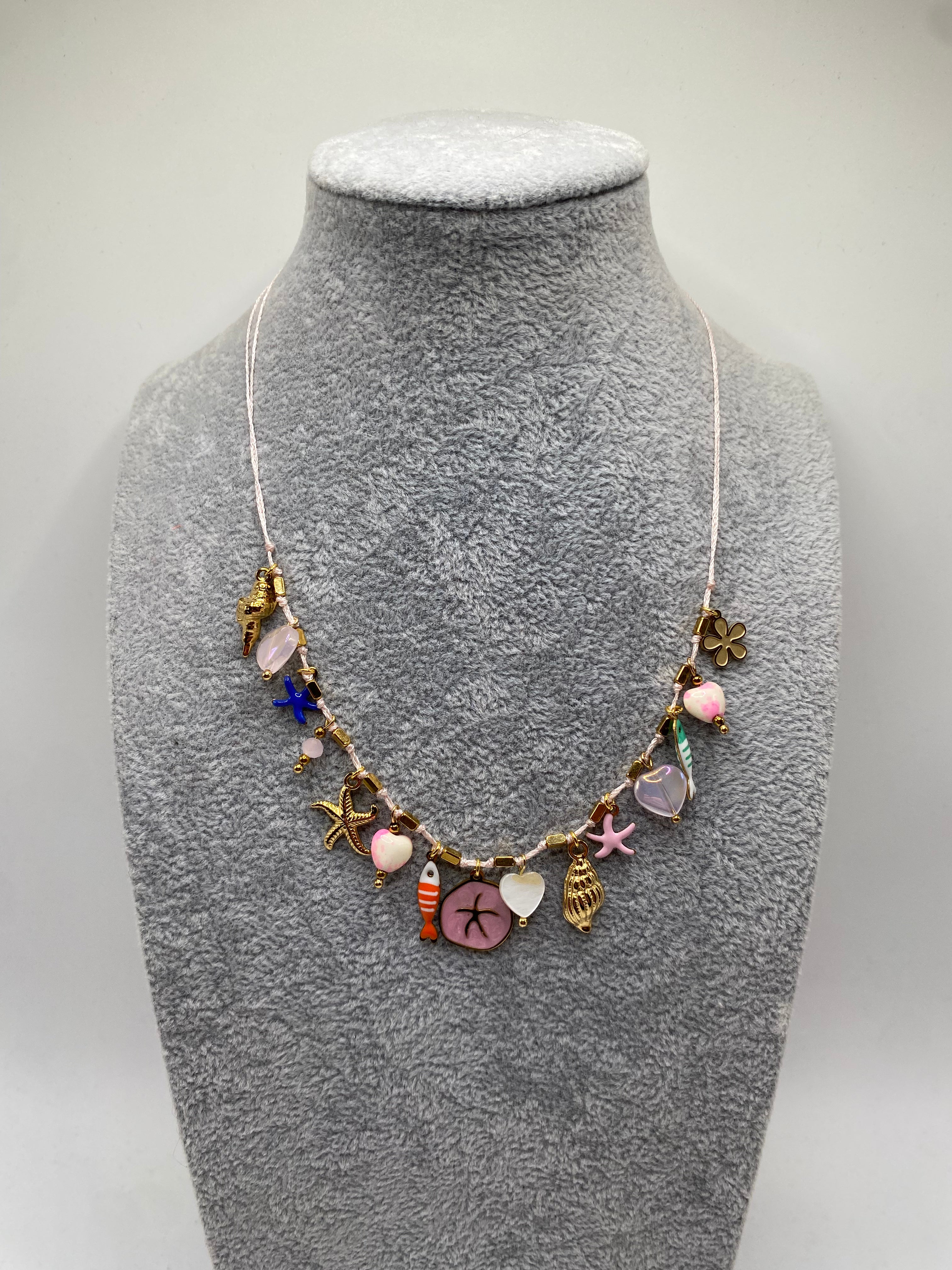 Collana IN FONDO AL MAR - ROSA