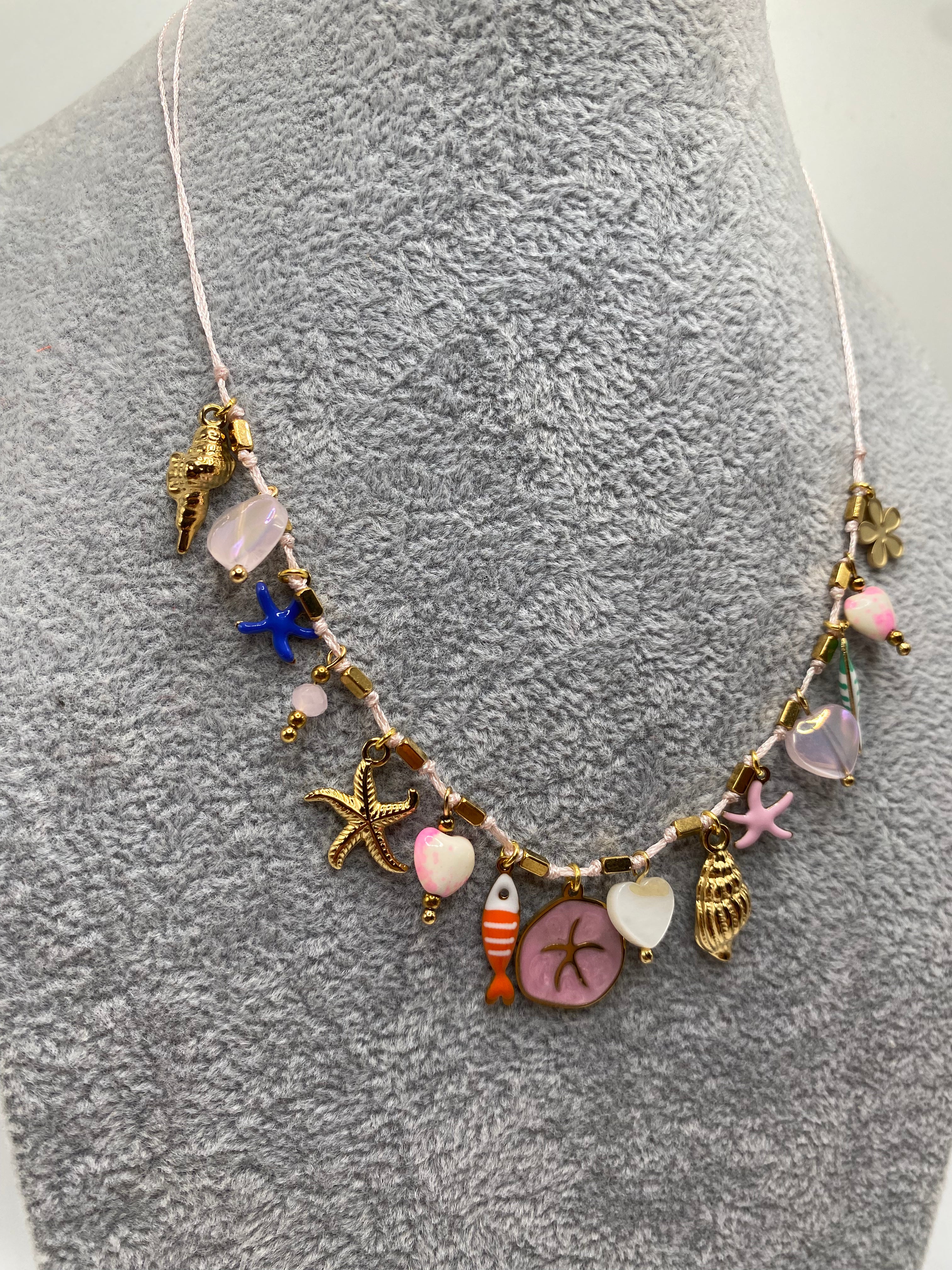 Collana IN FONDO AL MAR - ROSA