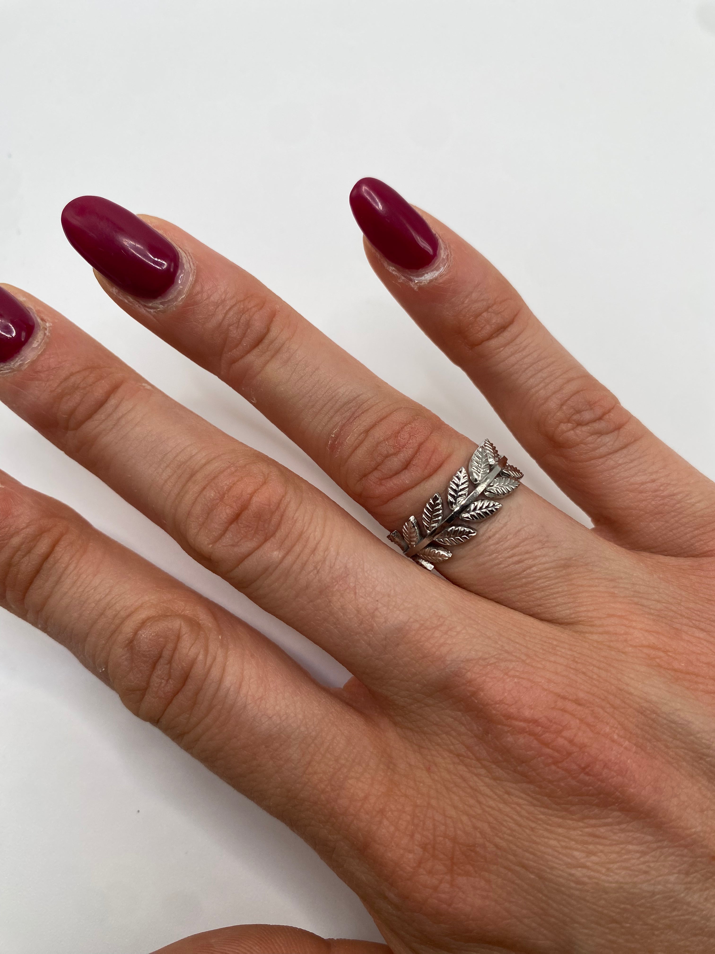Anello FOGLIETTE - ARGENTO