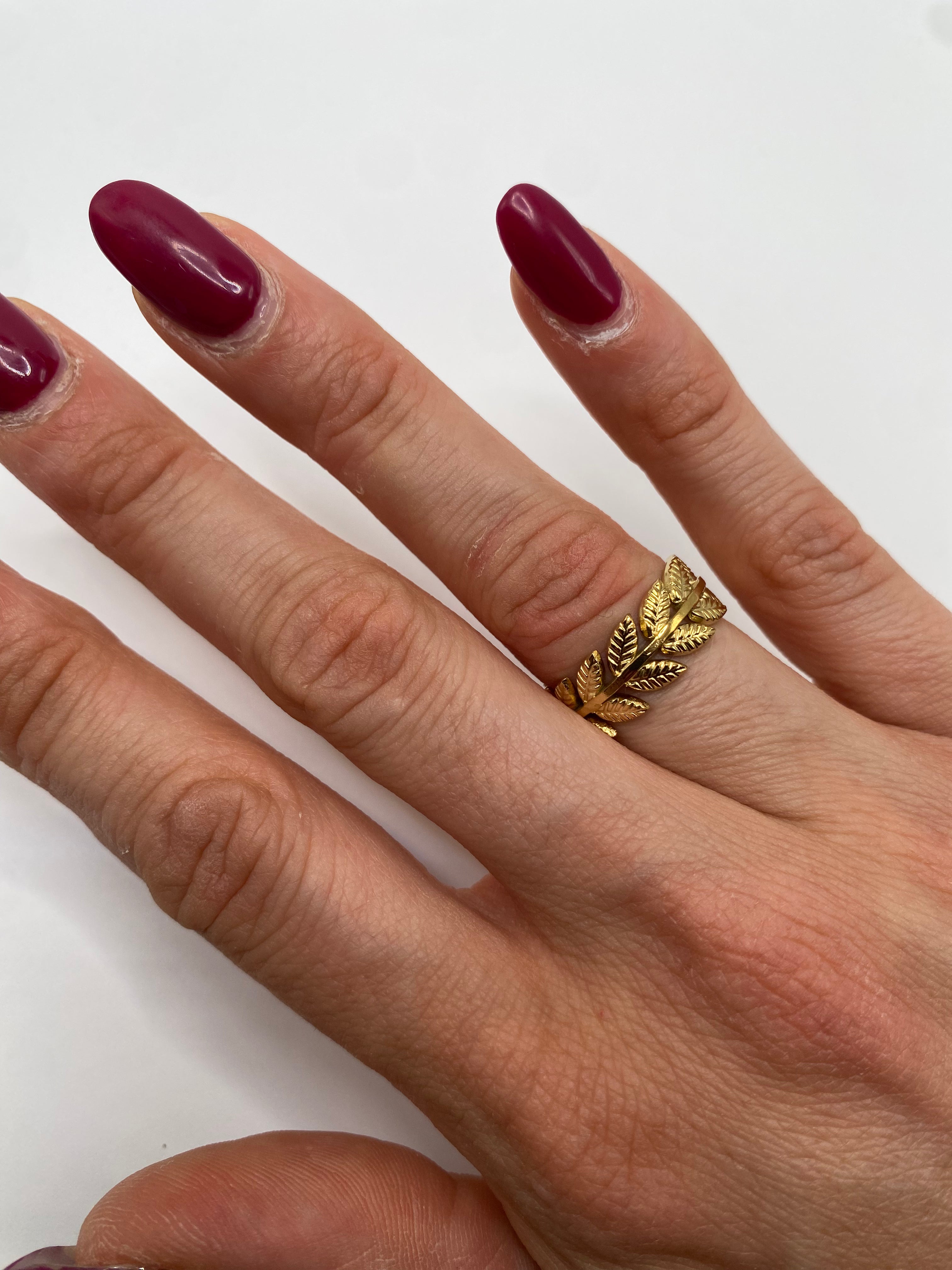 Anello FOGLIETTE - ORO