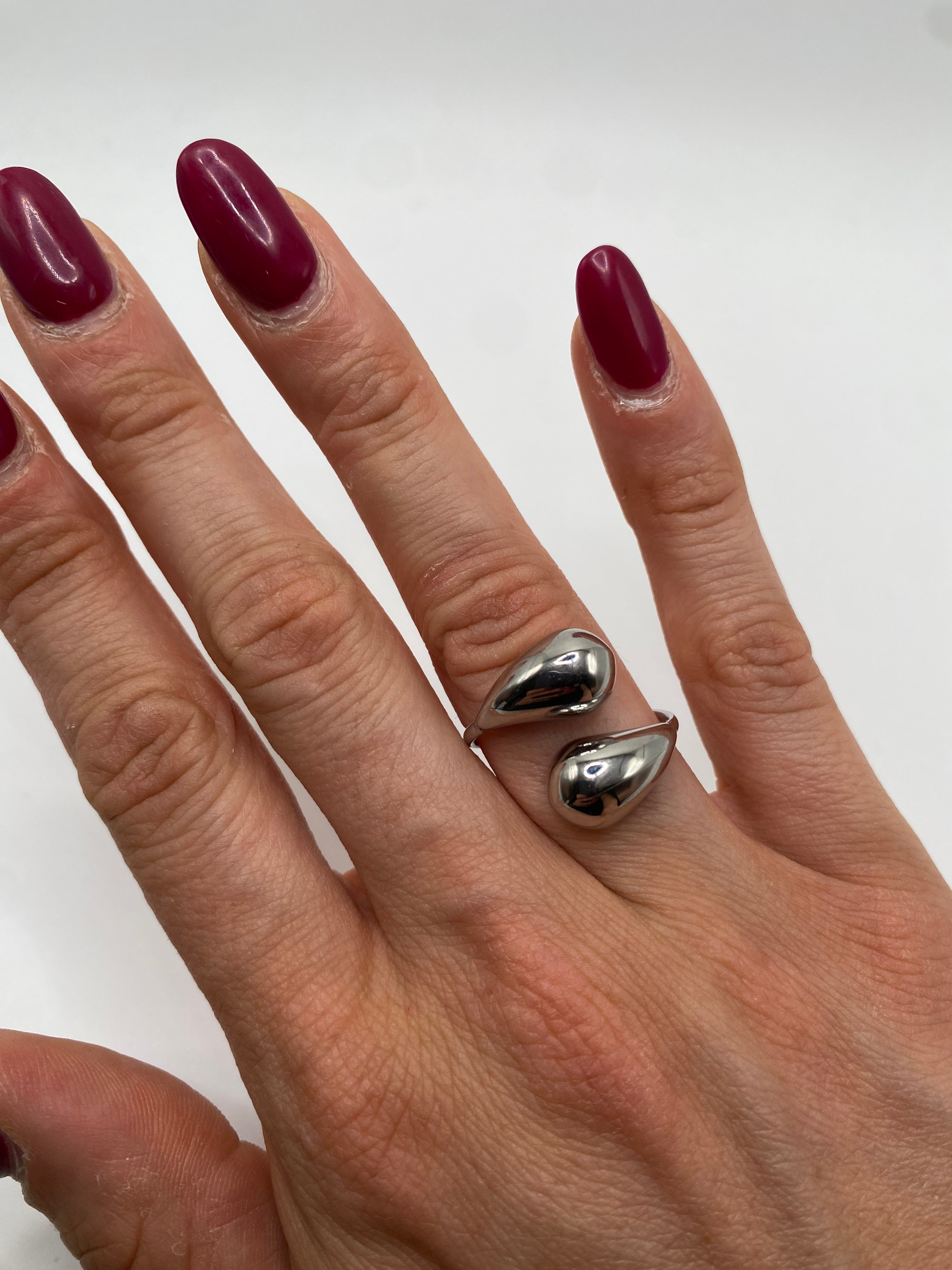 Anello GOCCIA - ARGENTO