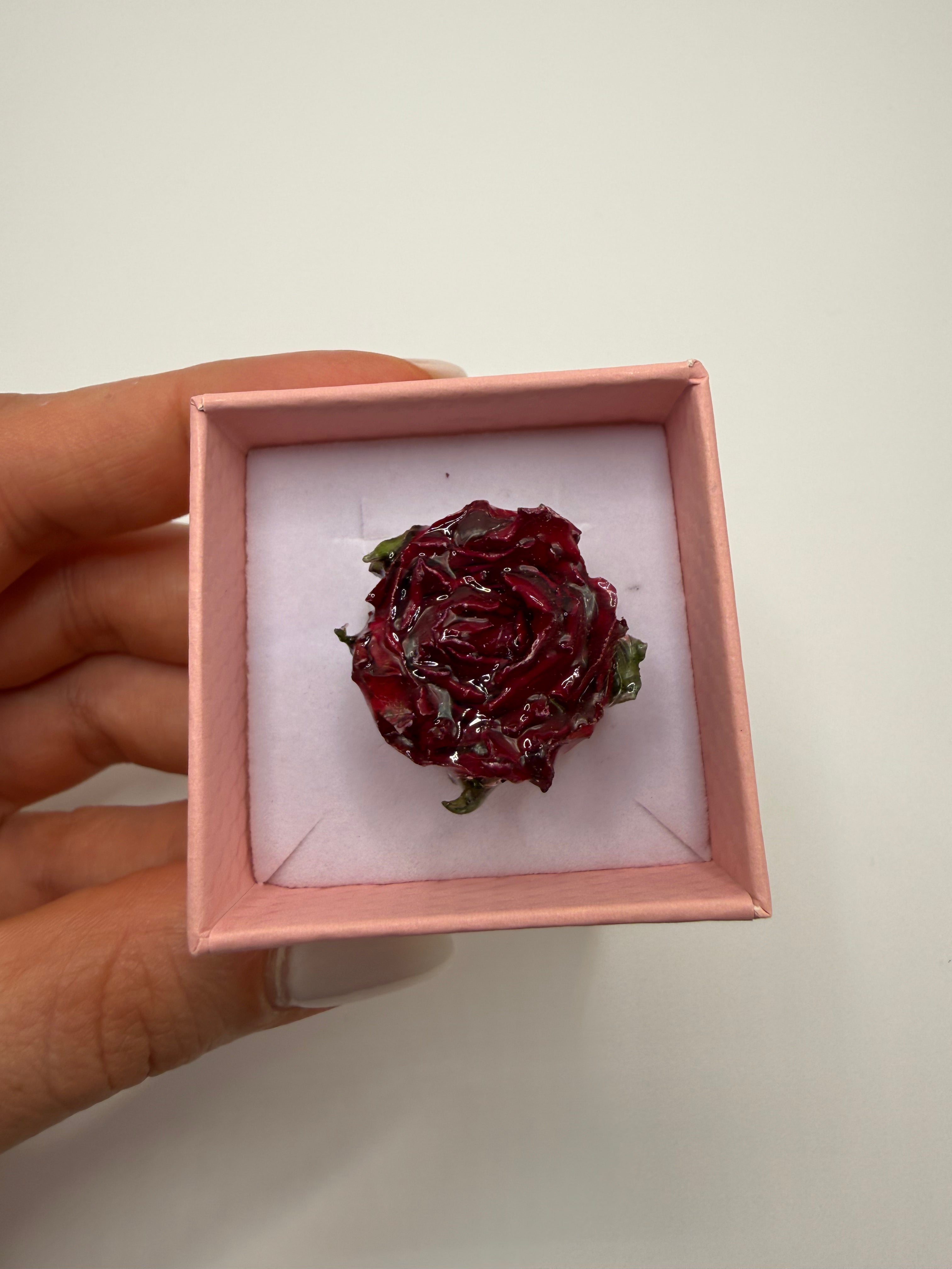 Charm ROSE COLLANA - BORDEAUX