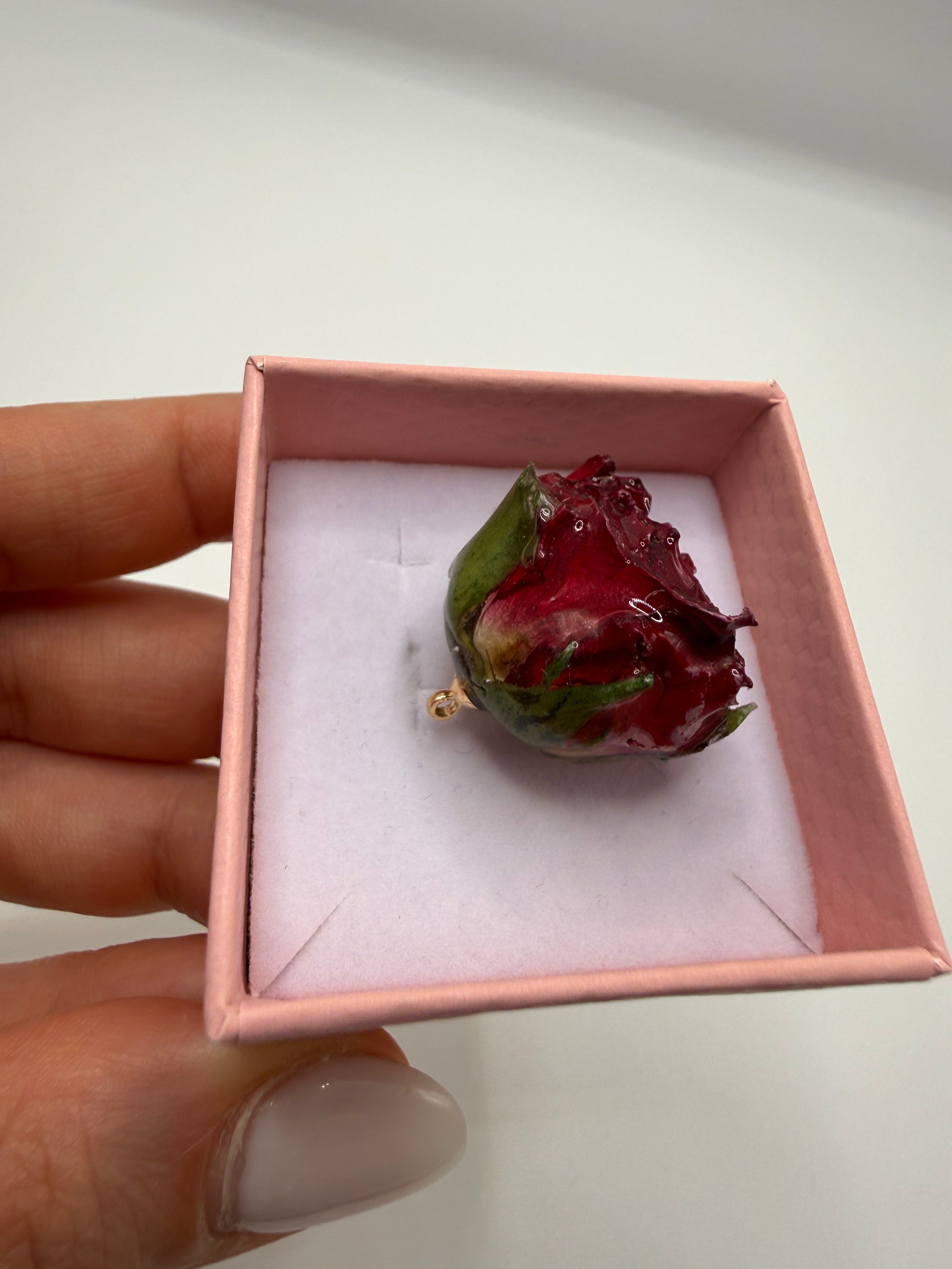 Charm ROSE COLLANA - BORDEAUX