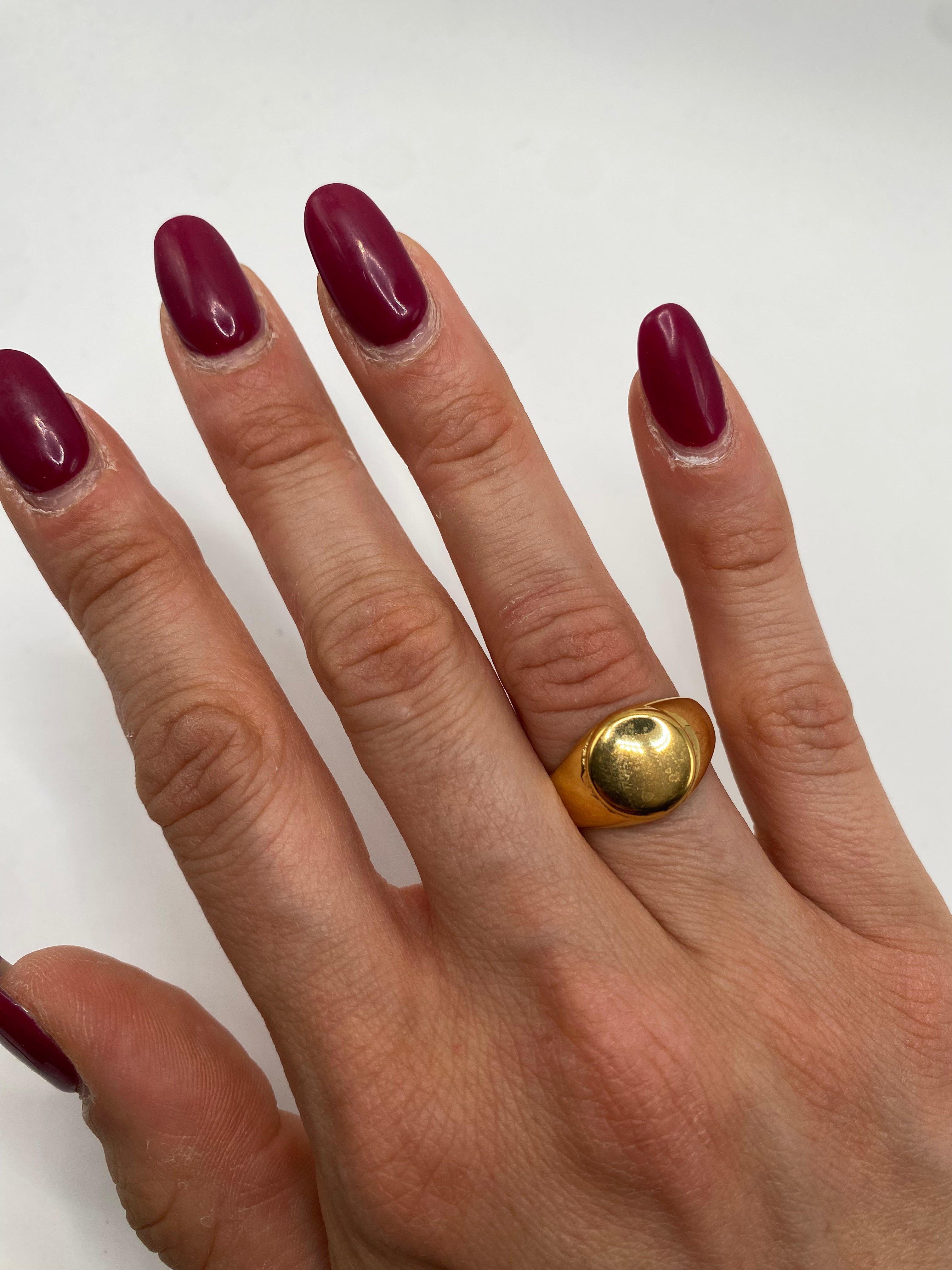 Anello PIATTO - ORO