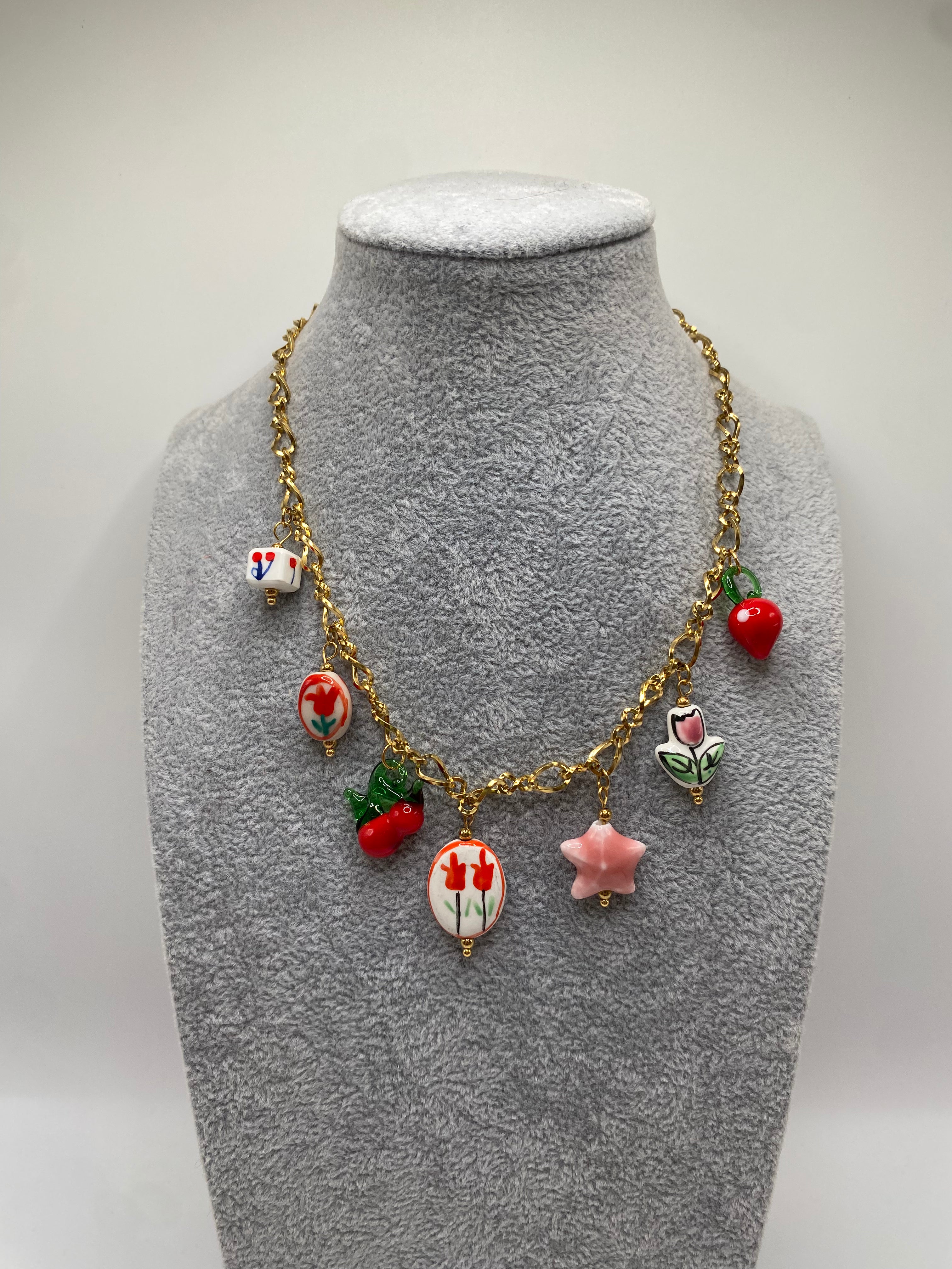 Collana CHARM FIORI - ORO