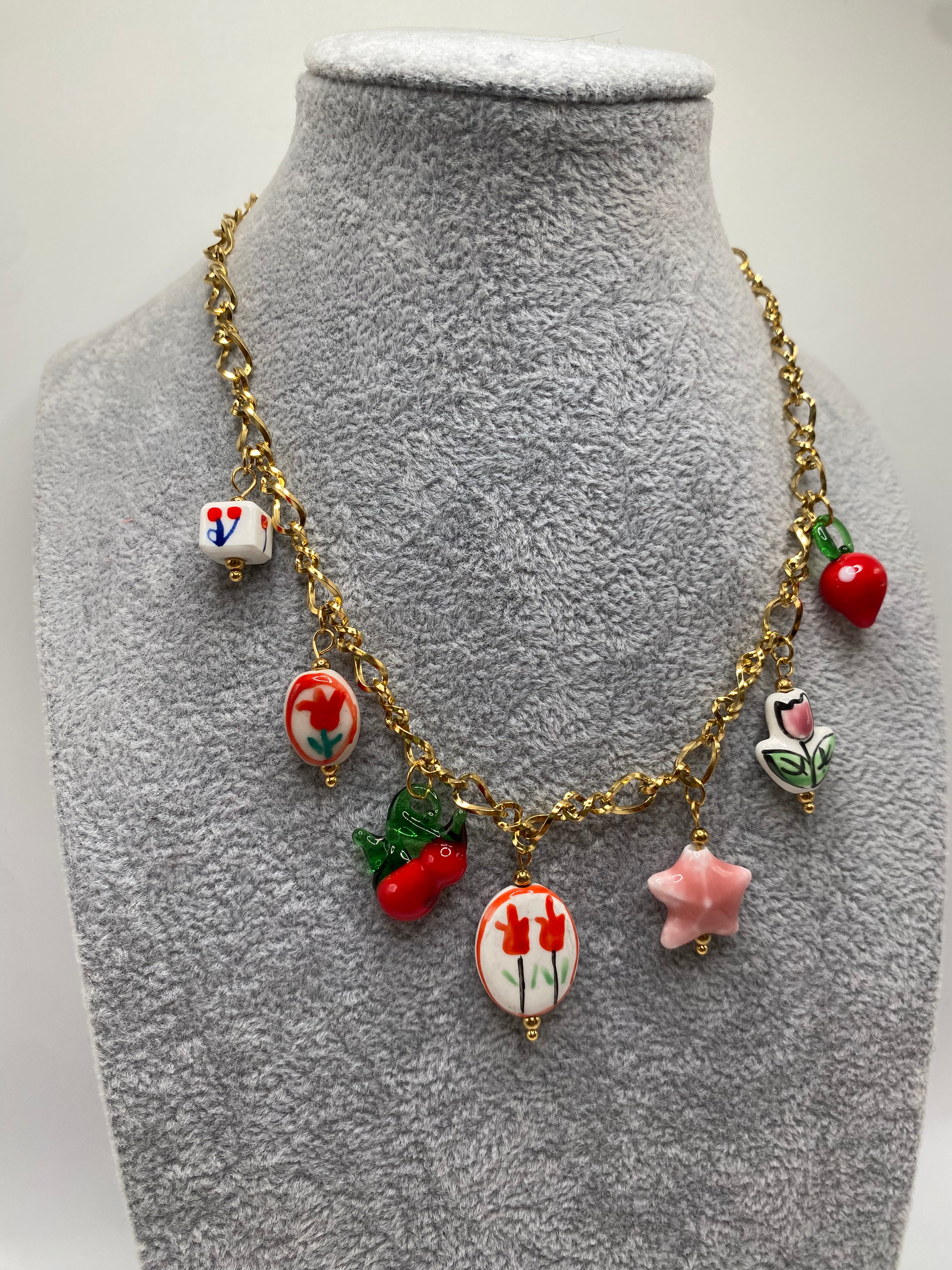 Collana CHARM FIORI - ORO