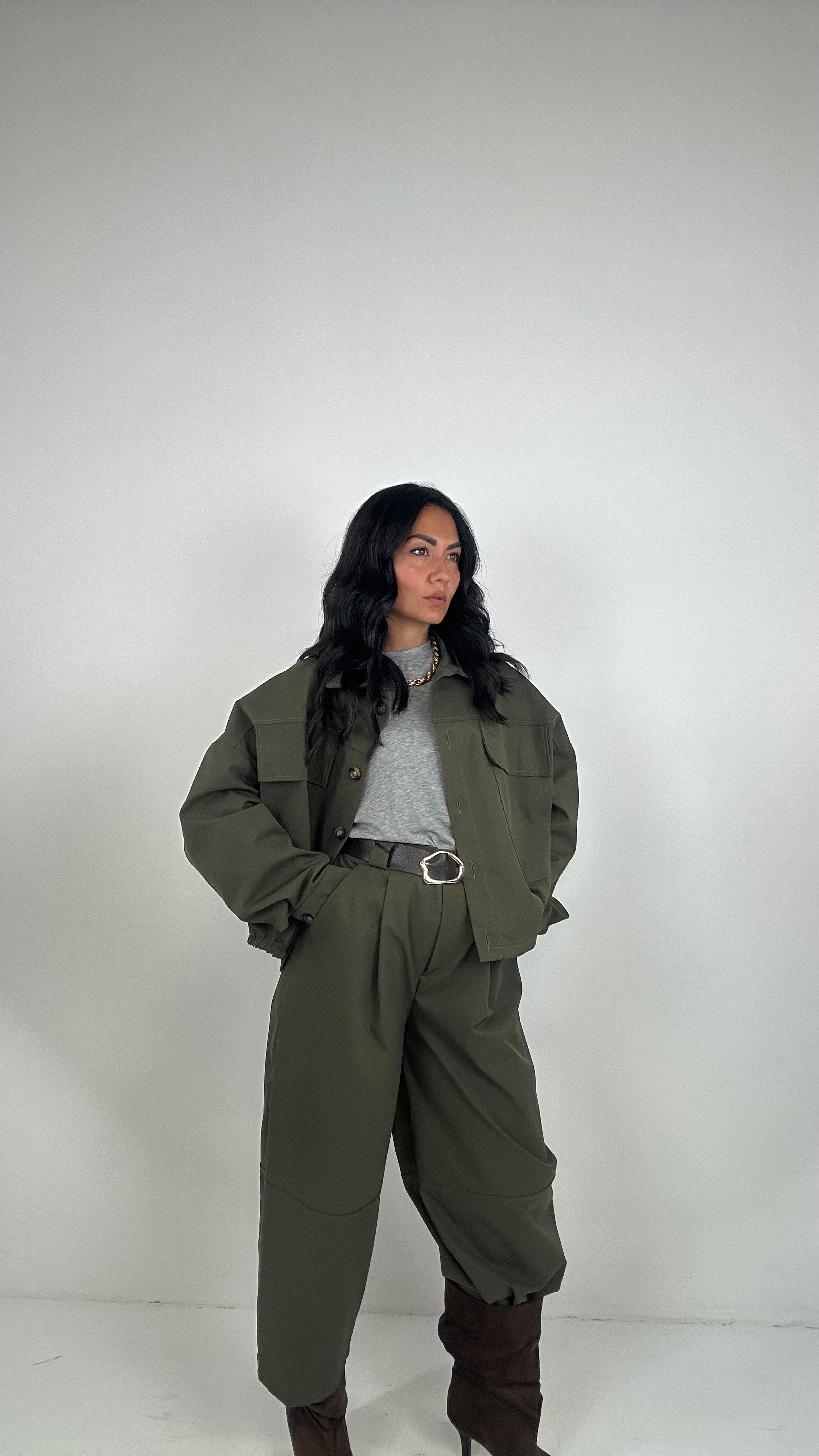 Completo DISS - VERDE MILITARE